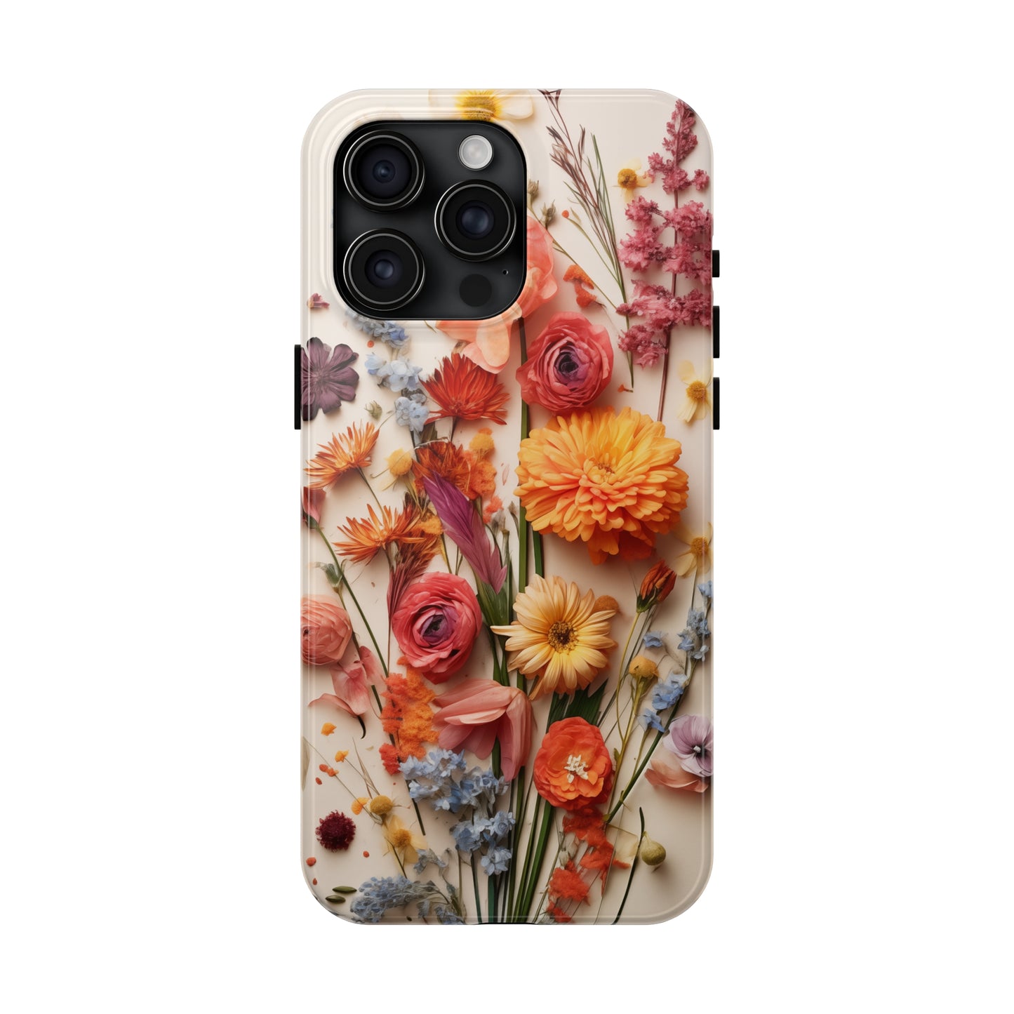 Dried Flowers #02, iPhone 7, 8, X, 11, 12, 13, 14, 15+ case.