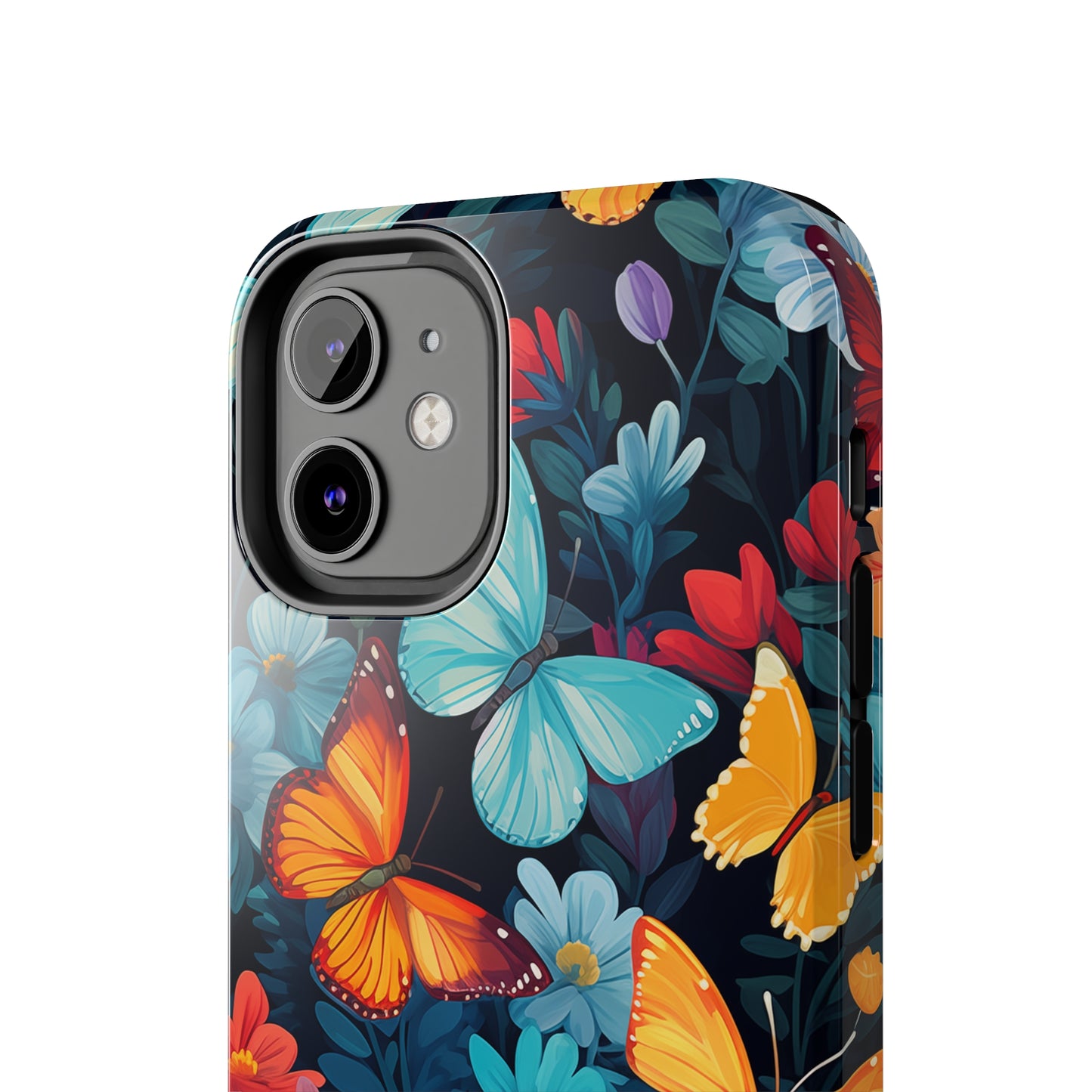 Butterflies #01, iPhone 7, 8, X, 11, 12, 13, 14, 15+ case.