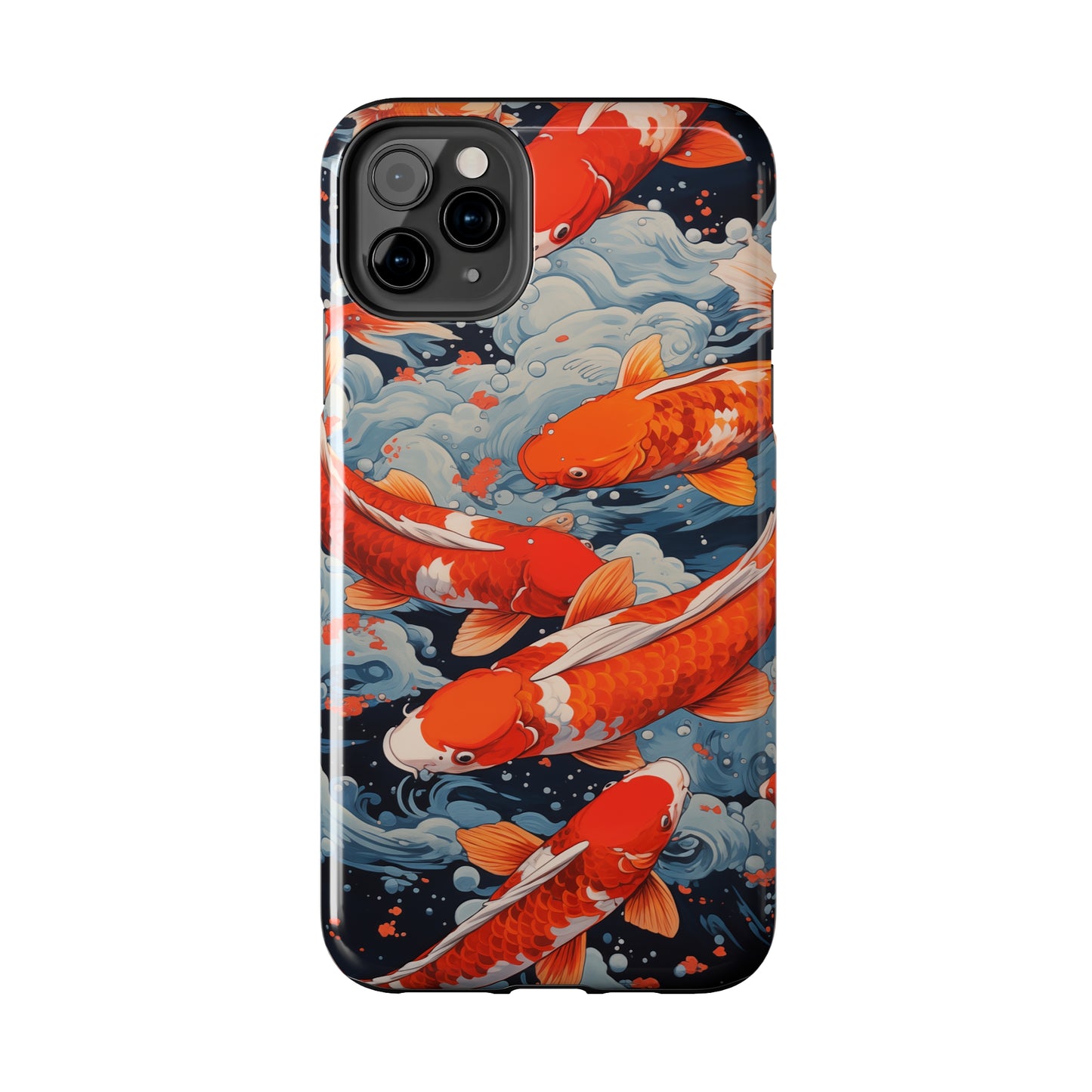 Koi fish #02, iPhone 7, 8, X, 11, 12, 13, 14, 15+ case.