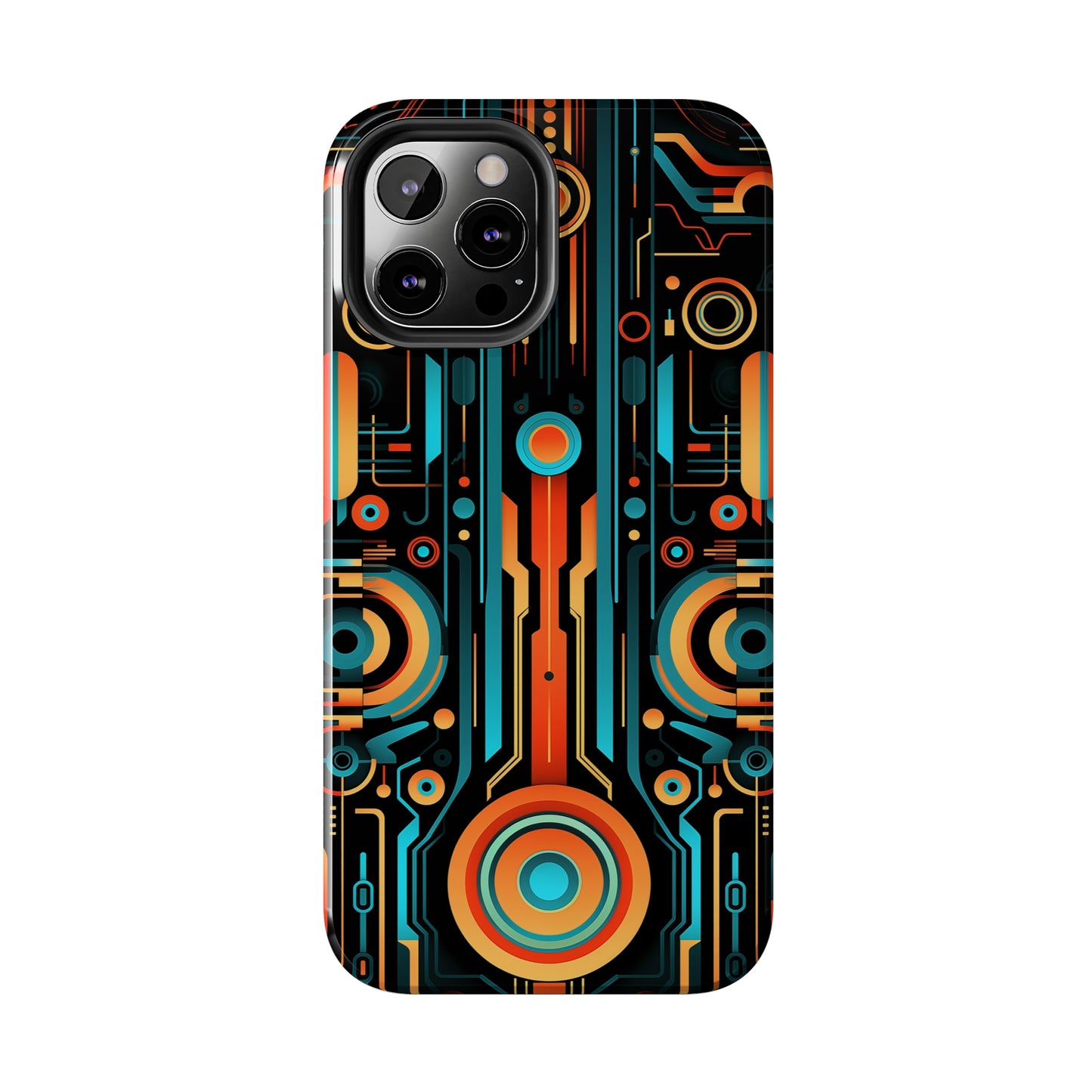 Futuristic #08, iPhone 7, 8, X, 11, 12, 13, 14, 15+ case.