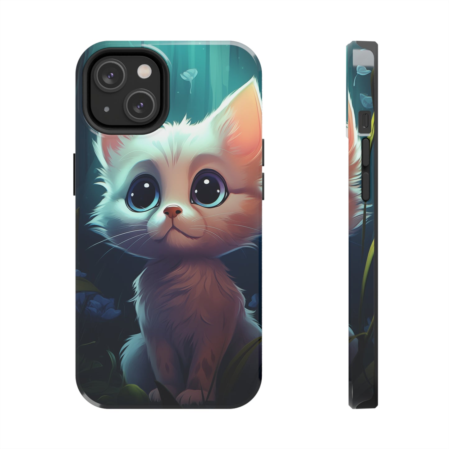 Kitten, iPhone 7, 8, X, 11, 12, 13, 14, 15+ case.