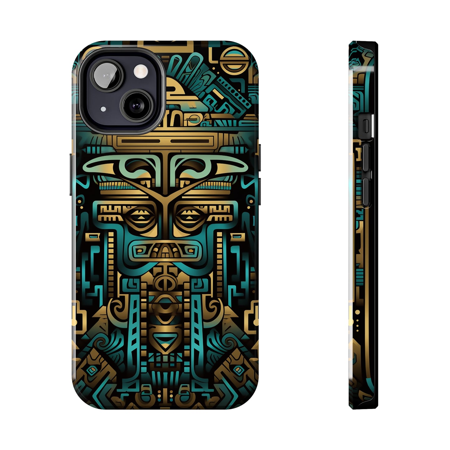 Aztec Vibes #02, iPhone 7, 8, X, 11, 12, 13, 14, 15+ case.