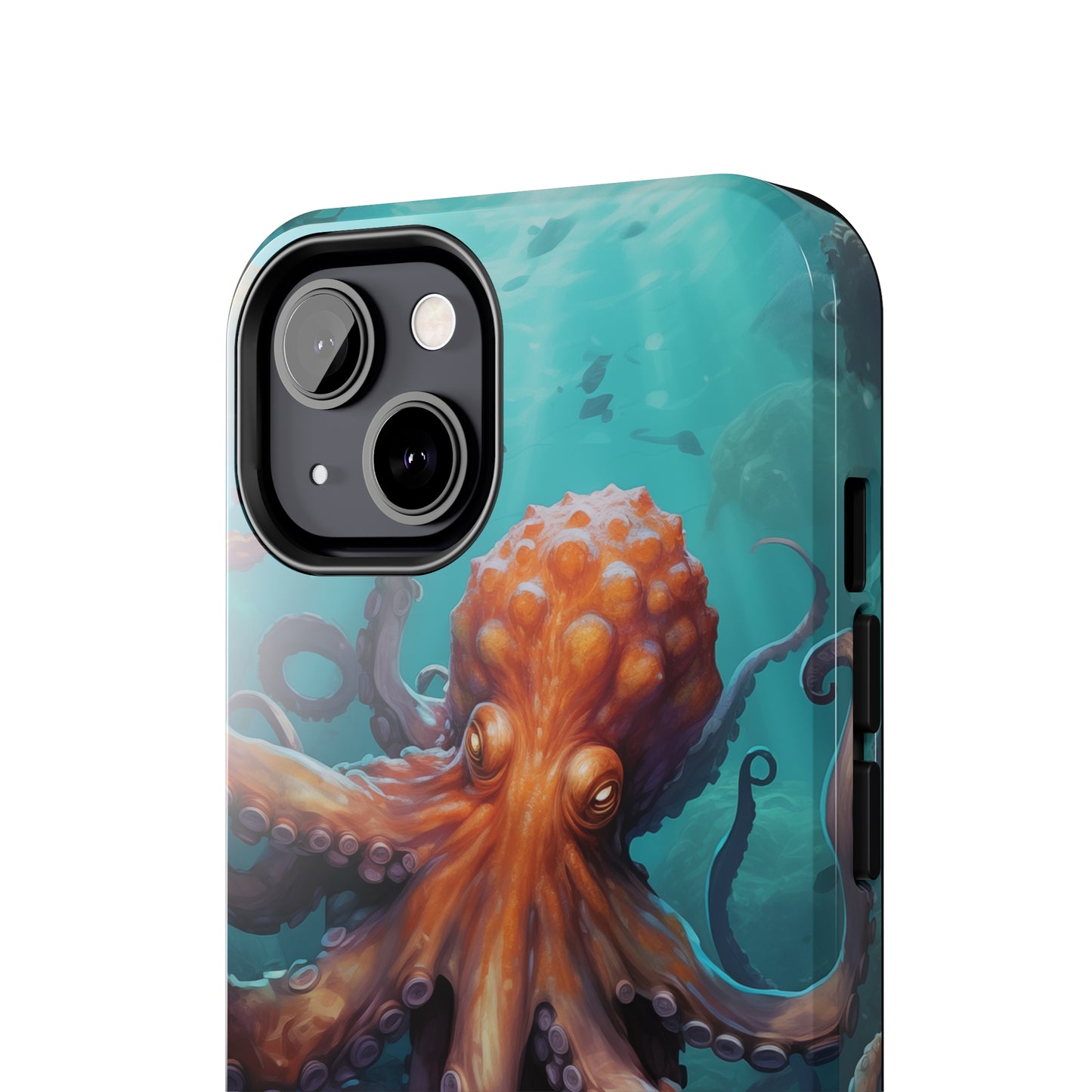 Octopus #02, iPhone 7, 8, X, 11, 12, 13, 14, 15+ case.