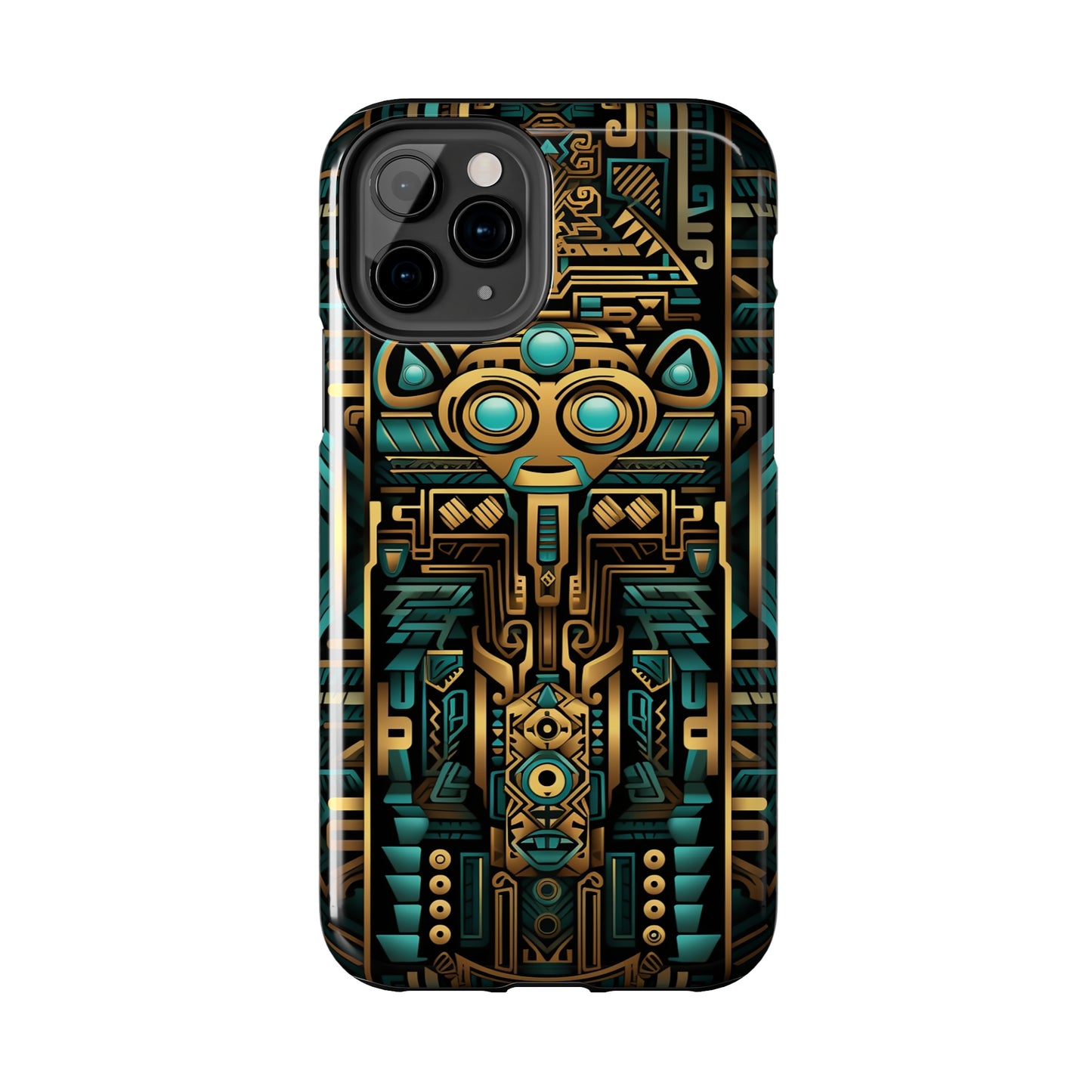 Aztec Vibes #03, iPhone 7, 8, X, 11, 12, 13, 14, 15+ case.