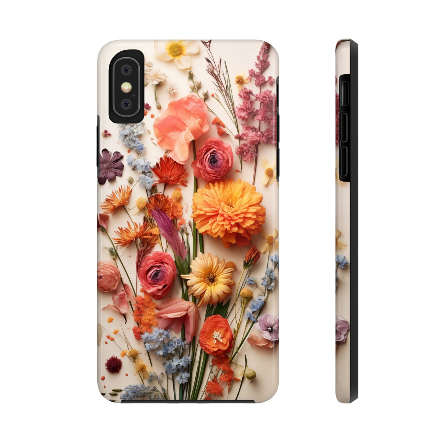 Dried Flowers #02, iPhone 7, 8, X, 11, 12, 13, 14, 15+ case.