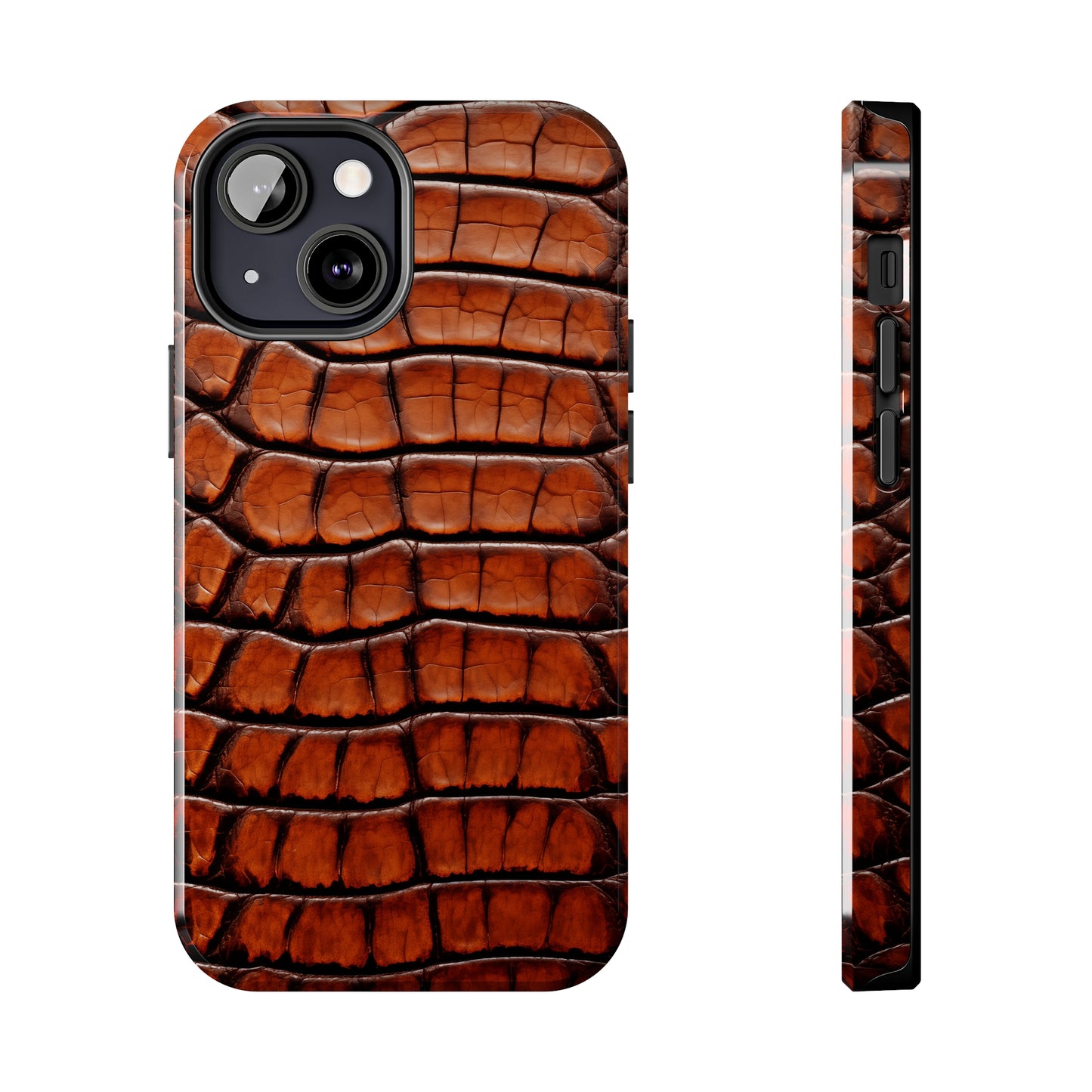 Alligator skin #04, iPhone 7, 8, X, 11, 12, 13, 14, 15+ case.