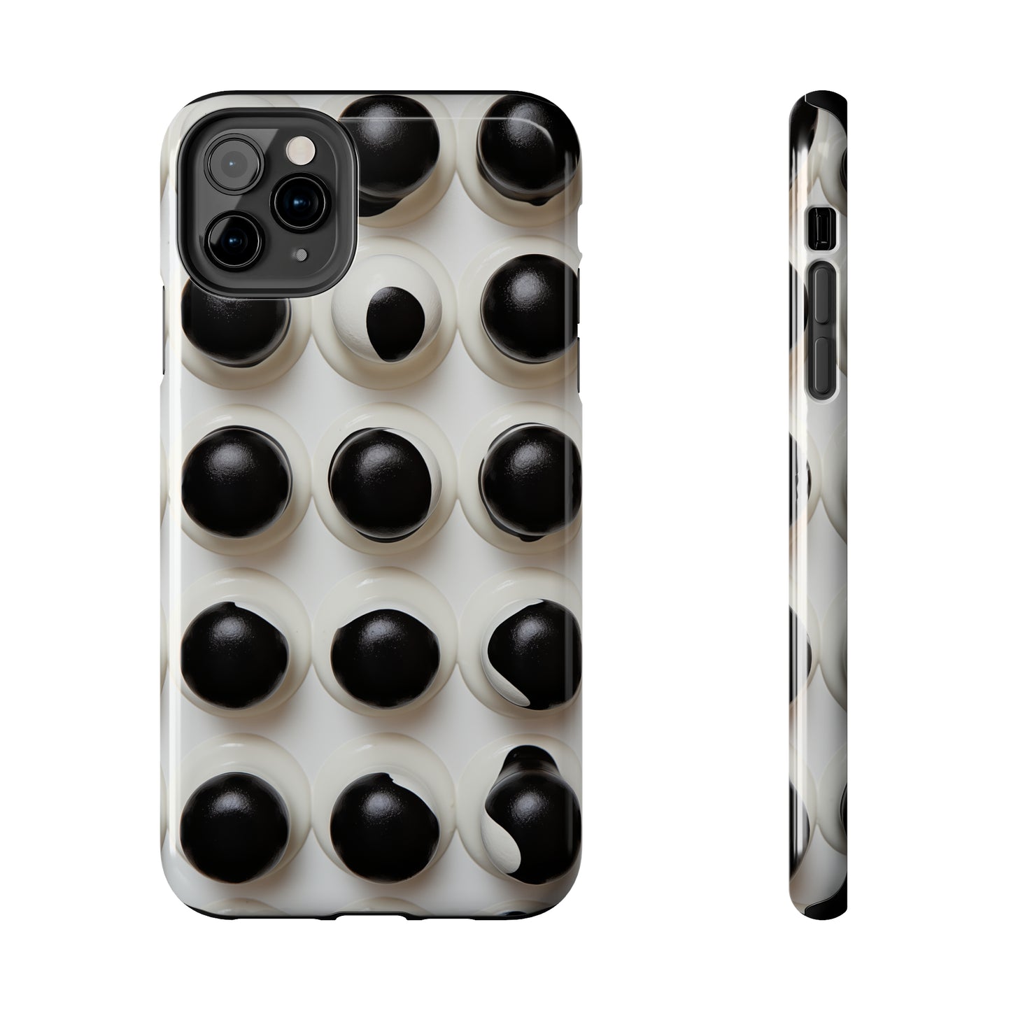 Dots, iPhone 7, 8, X, 11, 12, 13, 14, 15+ case.