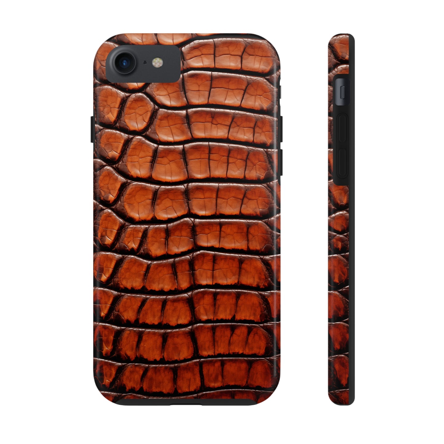 Alligator skin #04, iPhone 7, 8, X, 11, 12, 13, 14, 15+ case.