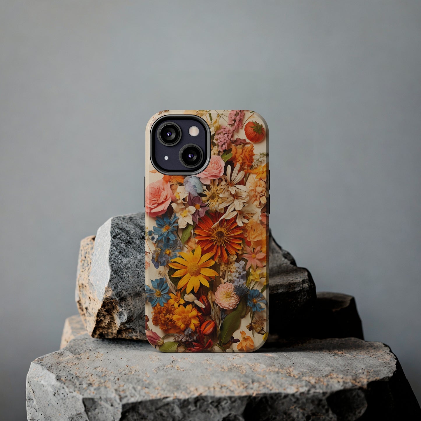 Dried Flowers #03, iPhone 7, 8, X, 11, 12, 13, 14, 15+ case.