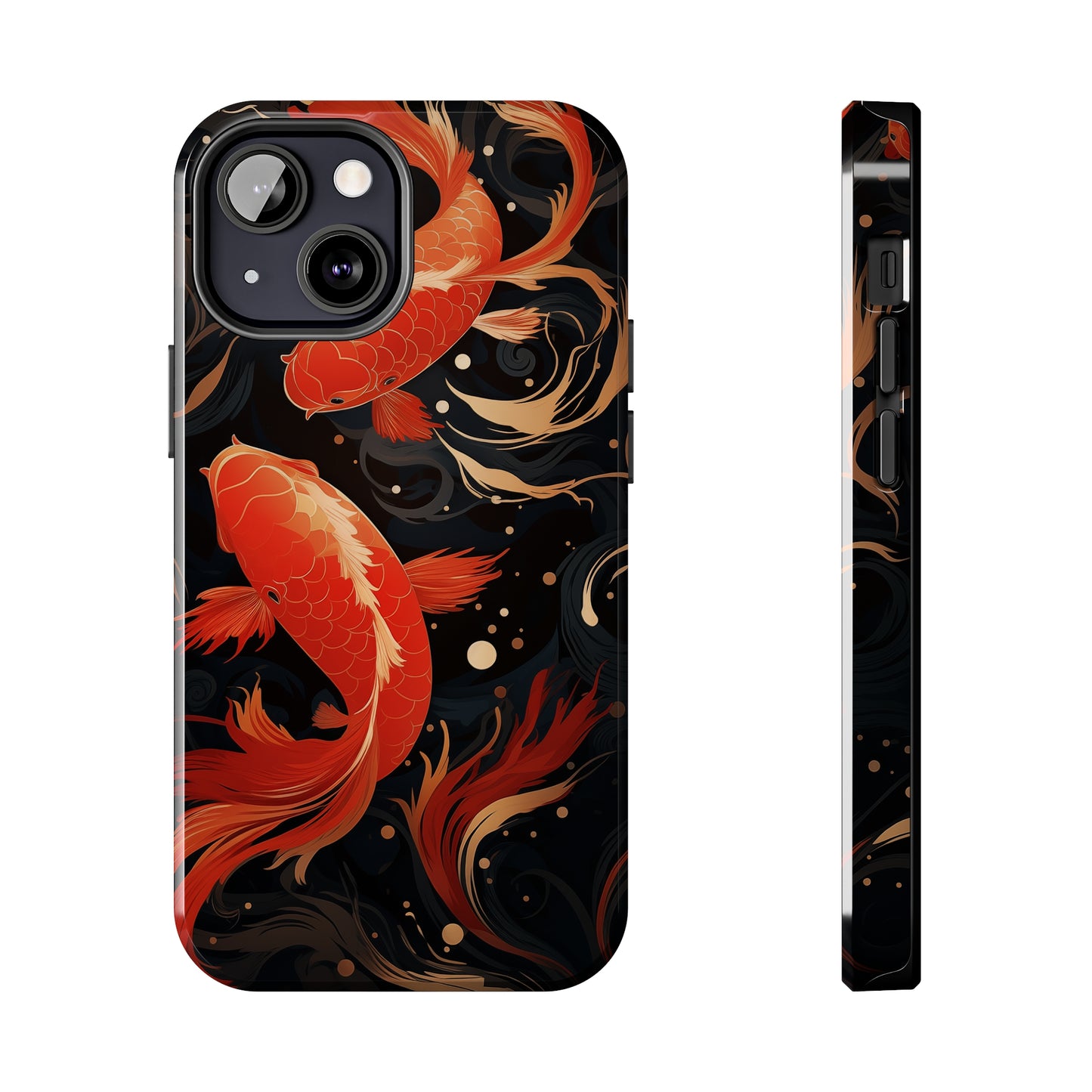 Koi fish #03, iPhone 7, 8, X, 11, 12, 13, 14, 15+ case.