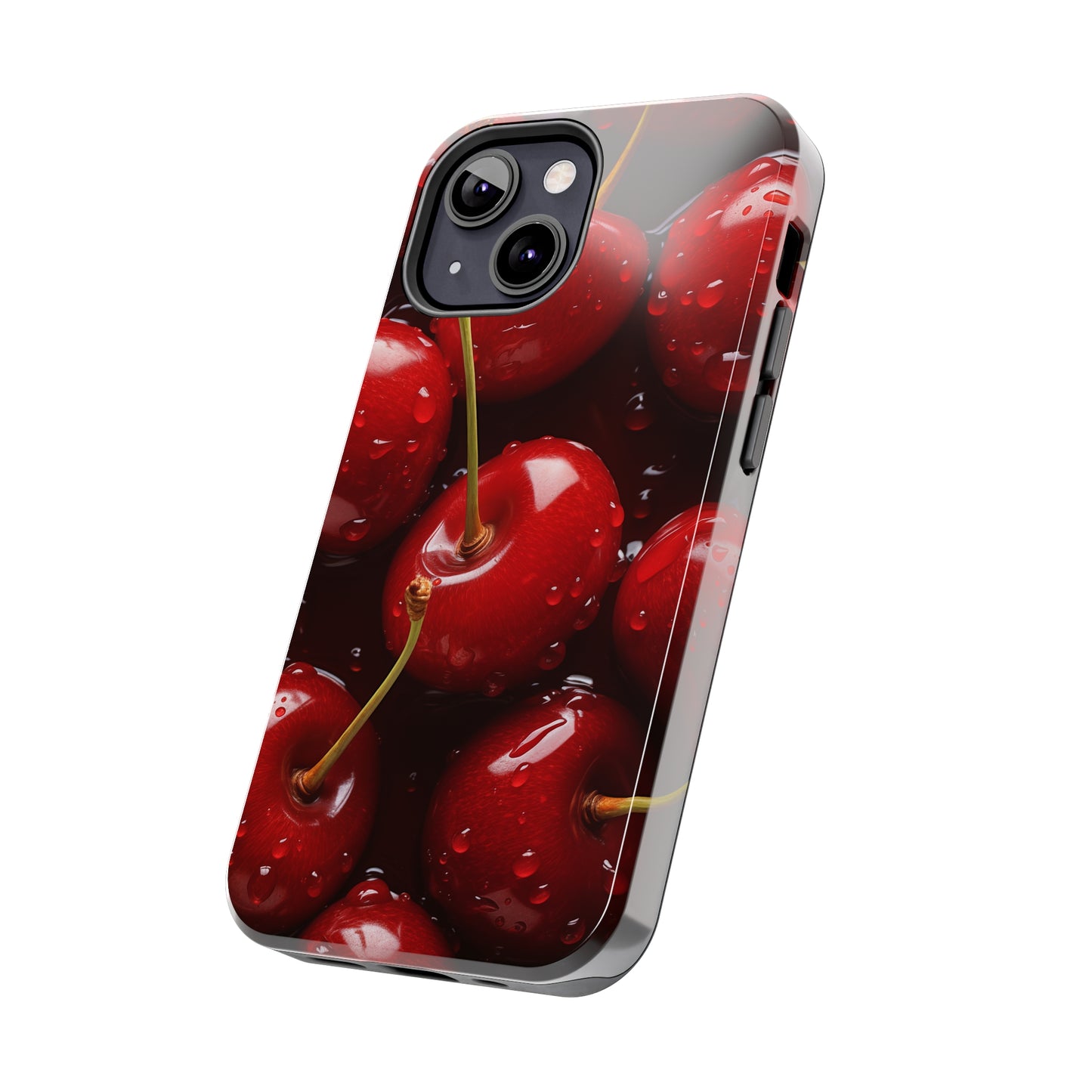 Cherries #07, iPhone 7, 8, X, 11, 12, 13, 14, 15+ case.