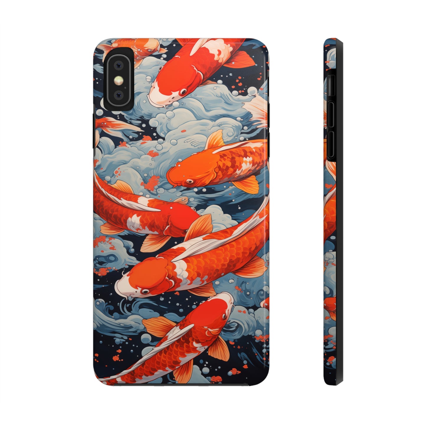 Koi fish #02, iPhone 7, 8, X, 11, 12, 13, 14, 15+ case.