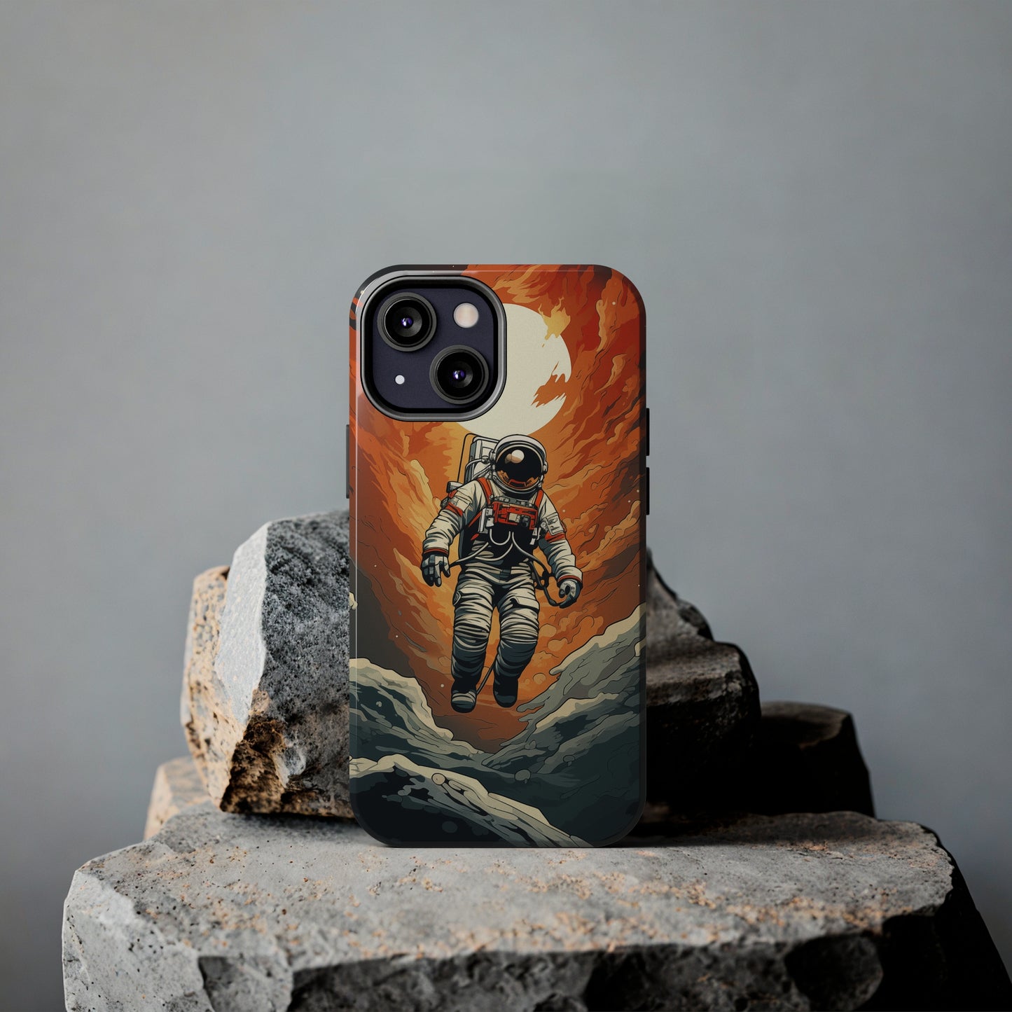 Astronaut #03, iPhone 7, 8, X, 11, 12, 13, 14, 15+ case.