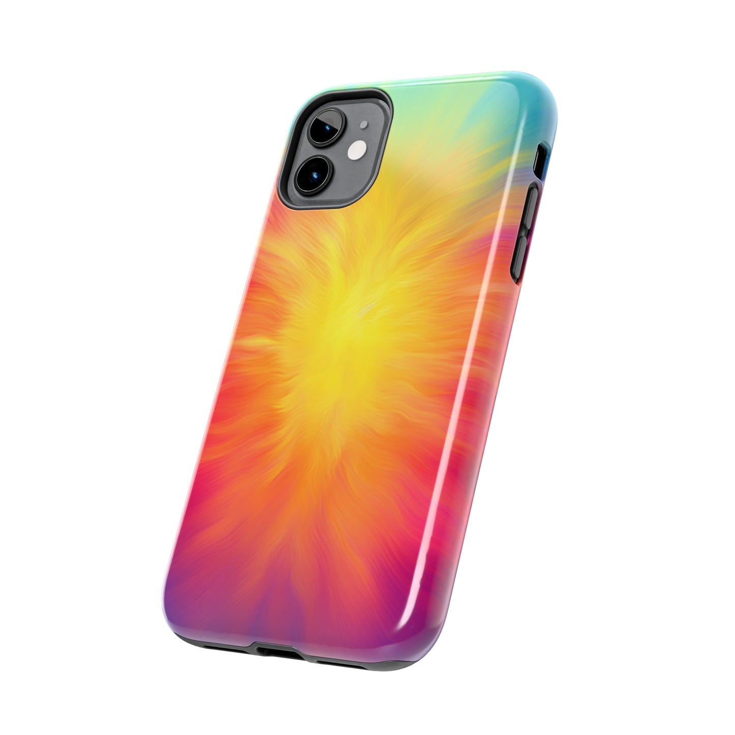 Abstract Colorful Blur, iPhone 7, 8, X, 11, 12, 13, 14, 15+ case.