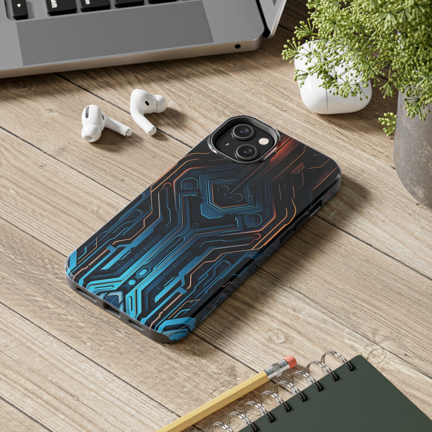 Futuristic, iPhone 7, 8, X, 11, 12, 13, 14, 15+ case.