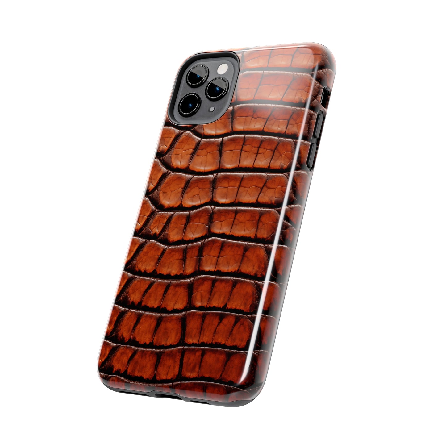 Alligator skin #04, iPhone 7, 8, X, 11, 12, 13, 14, 15+ case.