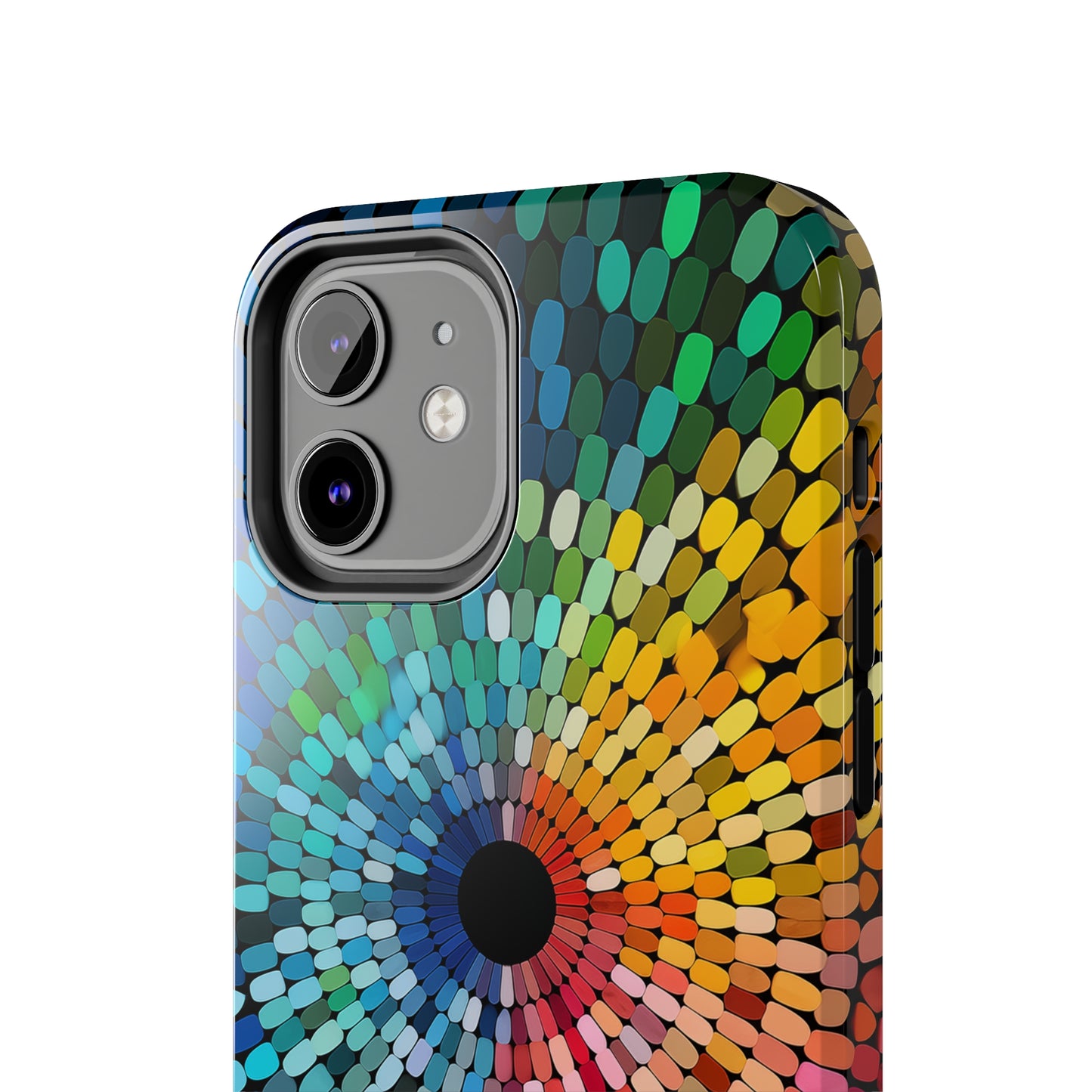 Rainbow Effect #02, iPhone 7, 8, X, 11, 12, 13, 14, 15+ case.