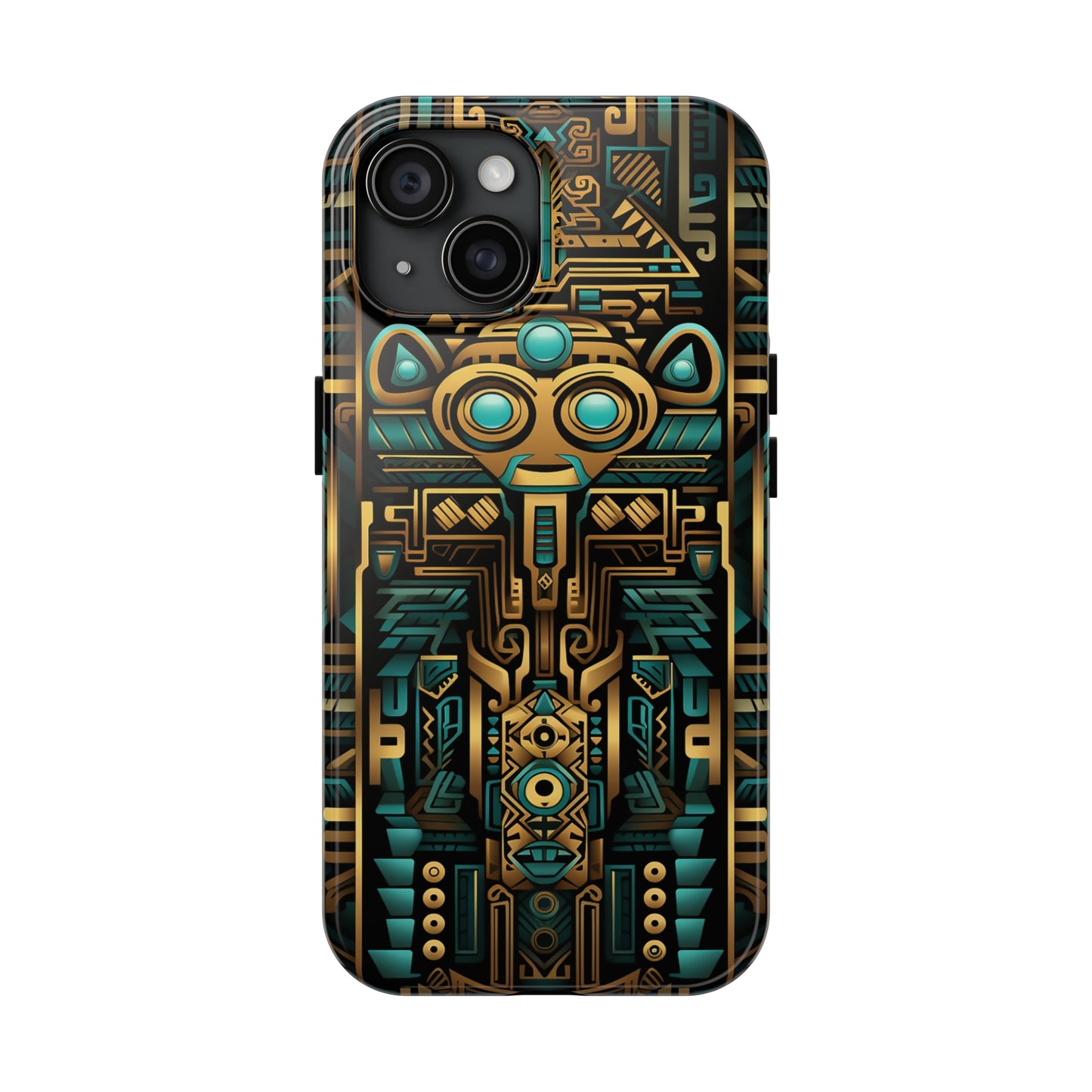 Aztec Vibes #03, iPhone 7, 8, X, 11, 12, 13, 14, 15+ case.