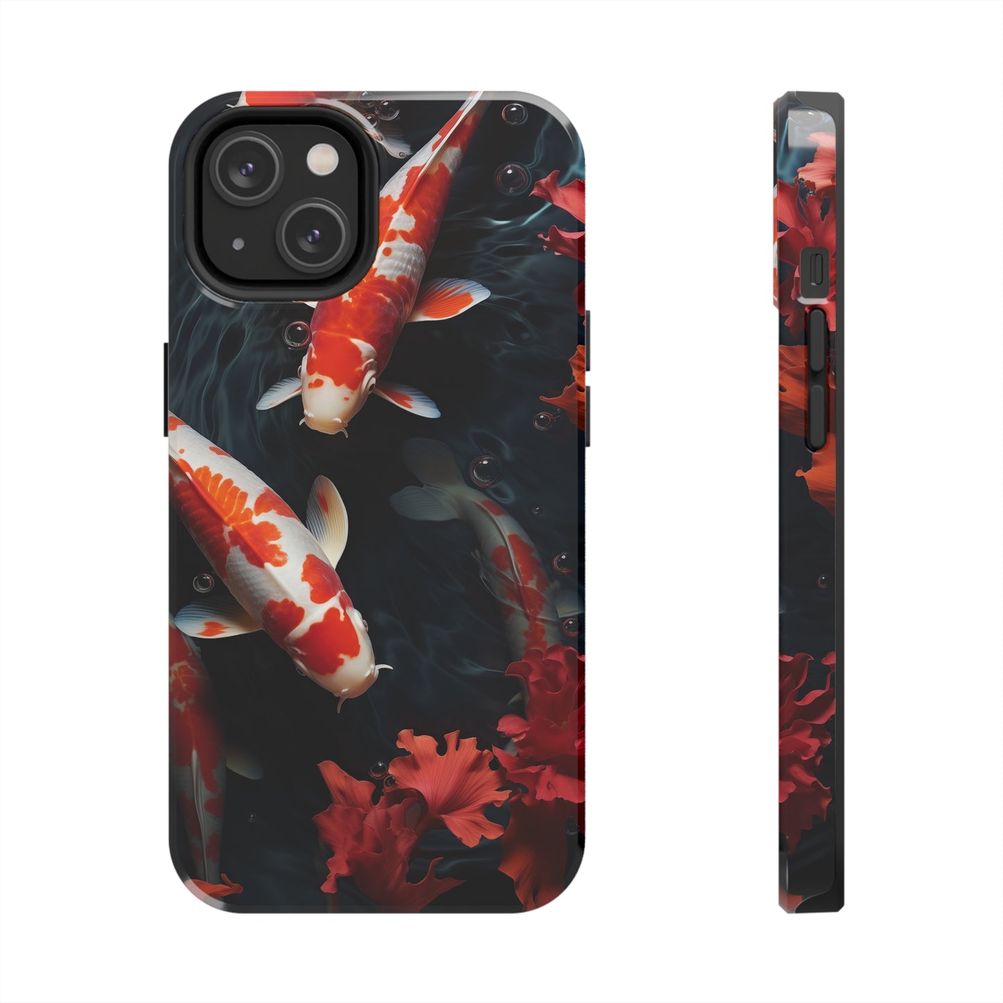 Koi fish #05, iPhone 7, 8, X, 11, 12, 13, 14, 15+ case.