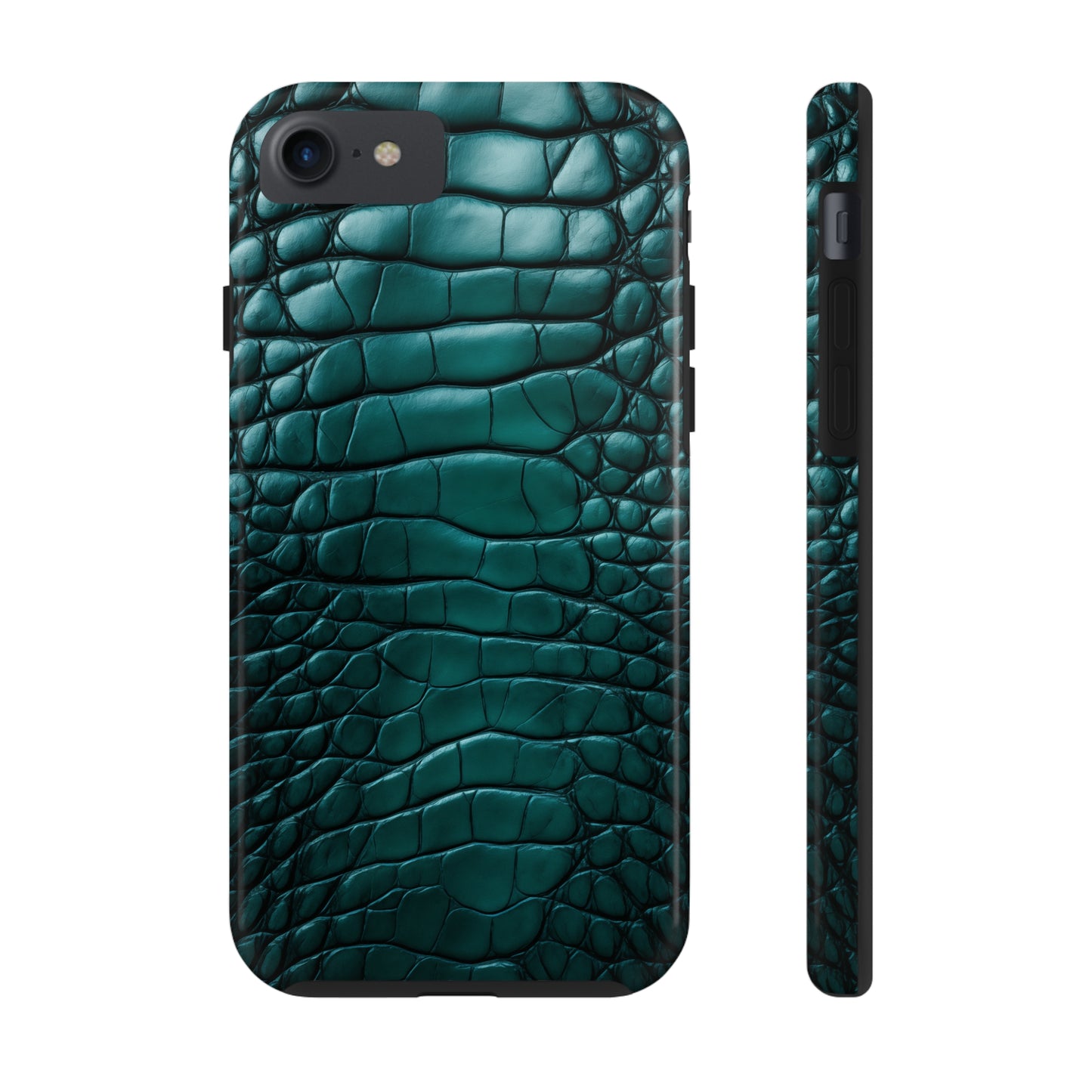 Alligator skin #02, iPhone 7, 8, X, 11, 12, 13, 14, 15+ case.