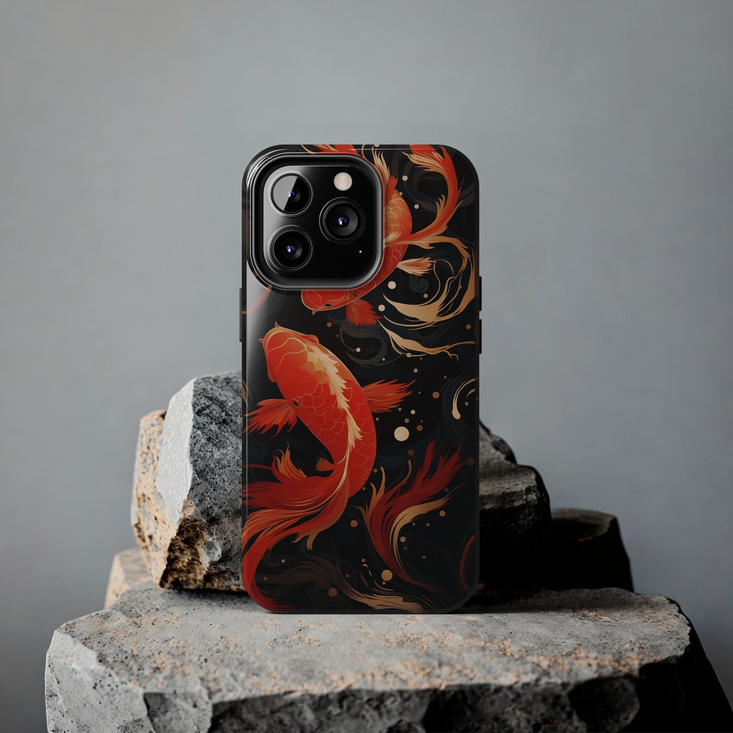 Koi fish #03, iPhone 7, 8, X, 11, 12, 13, 14, 15+ case.