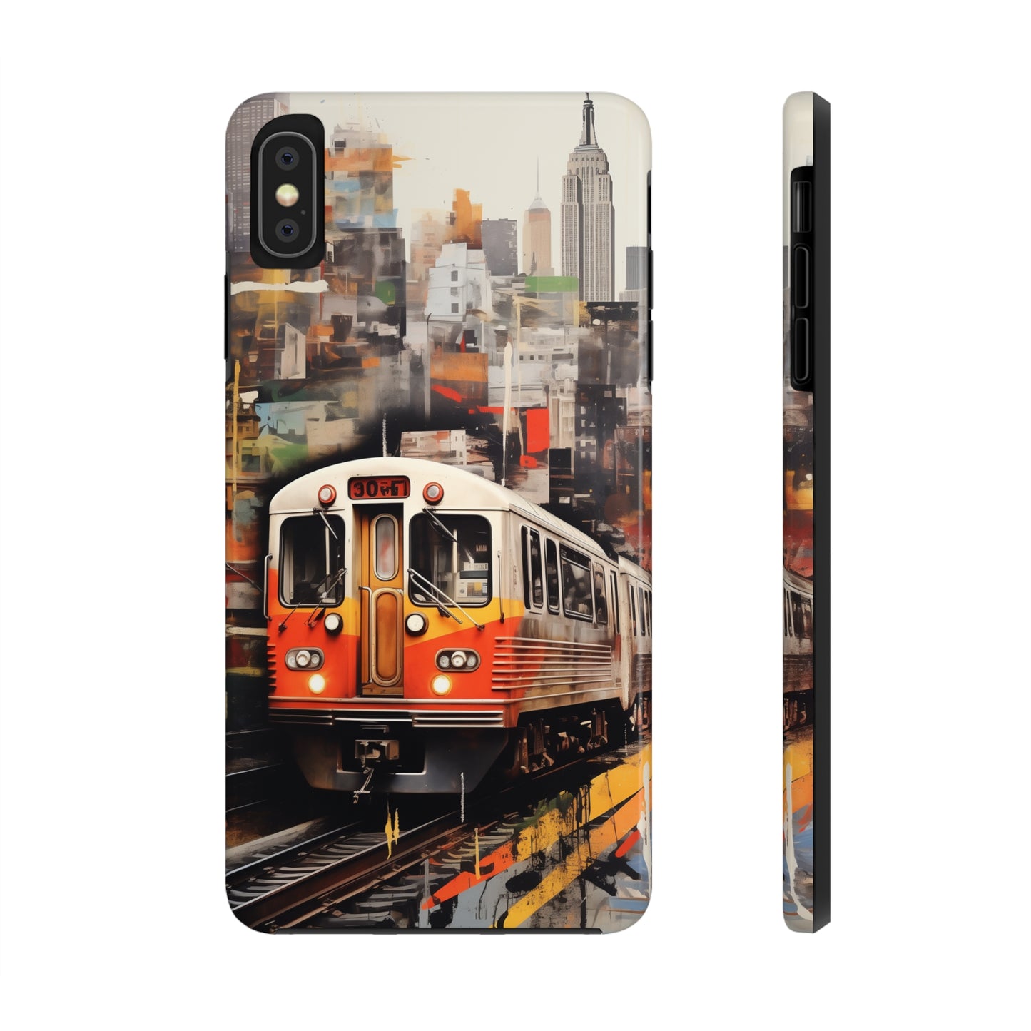 New York City, subway, iPhone 7, 8, X, 11, 12, 13, 14, 15+ case.