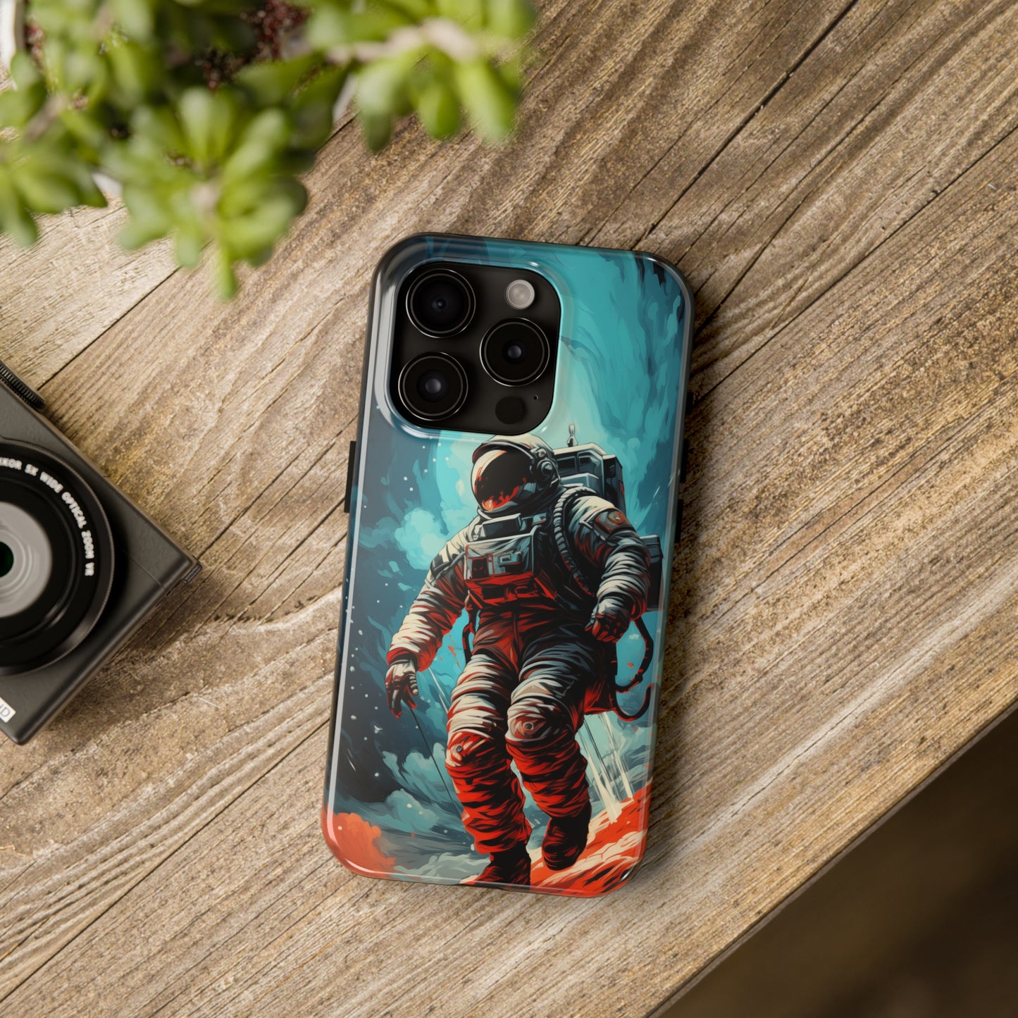 Astronaut #01, iPhone 7, 8, X, 11, 12, 13, 14, 15+ case.