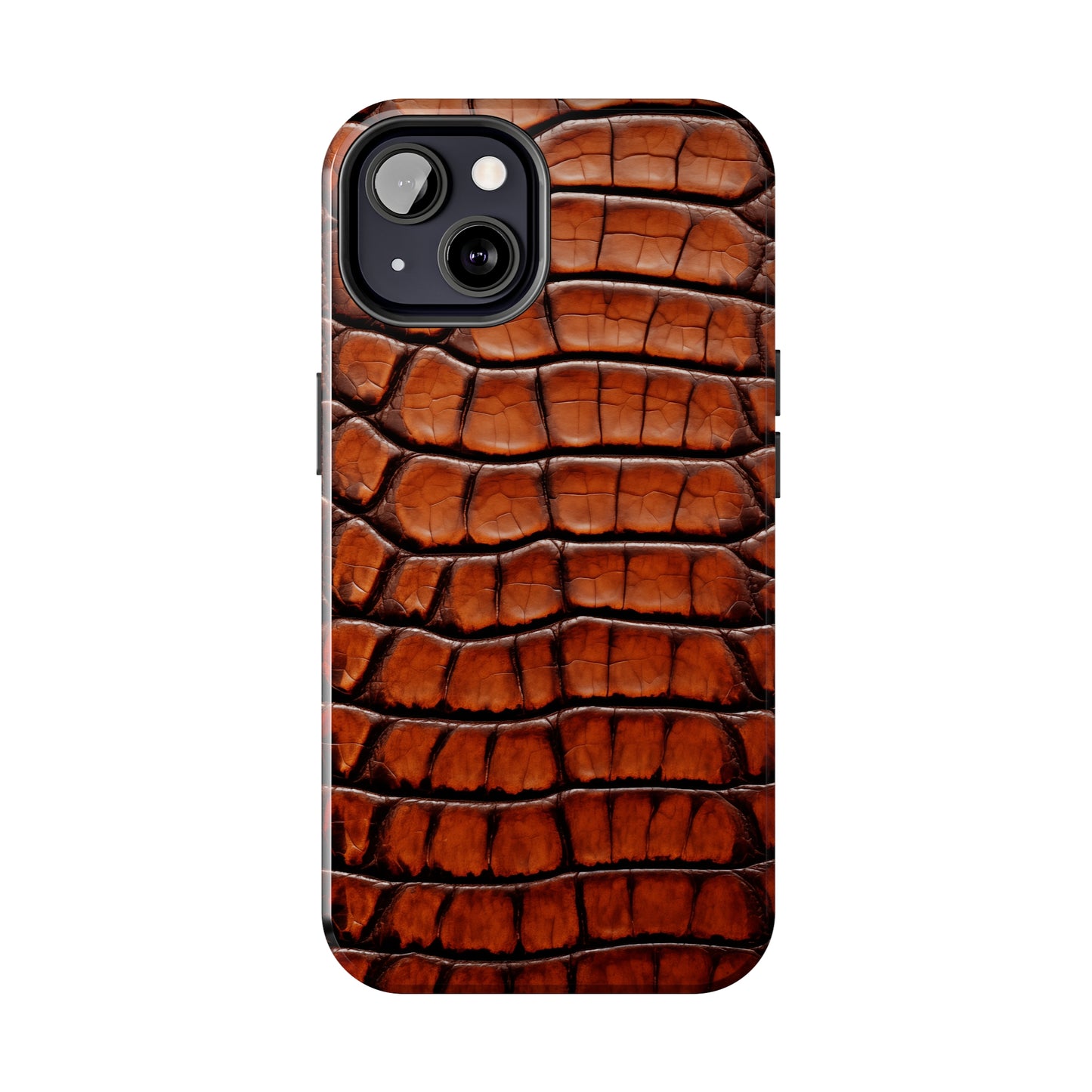 Alligator skin #04, iPhone 7, 8, X, 11, 12, 13, 14, 15+ case.