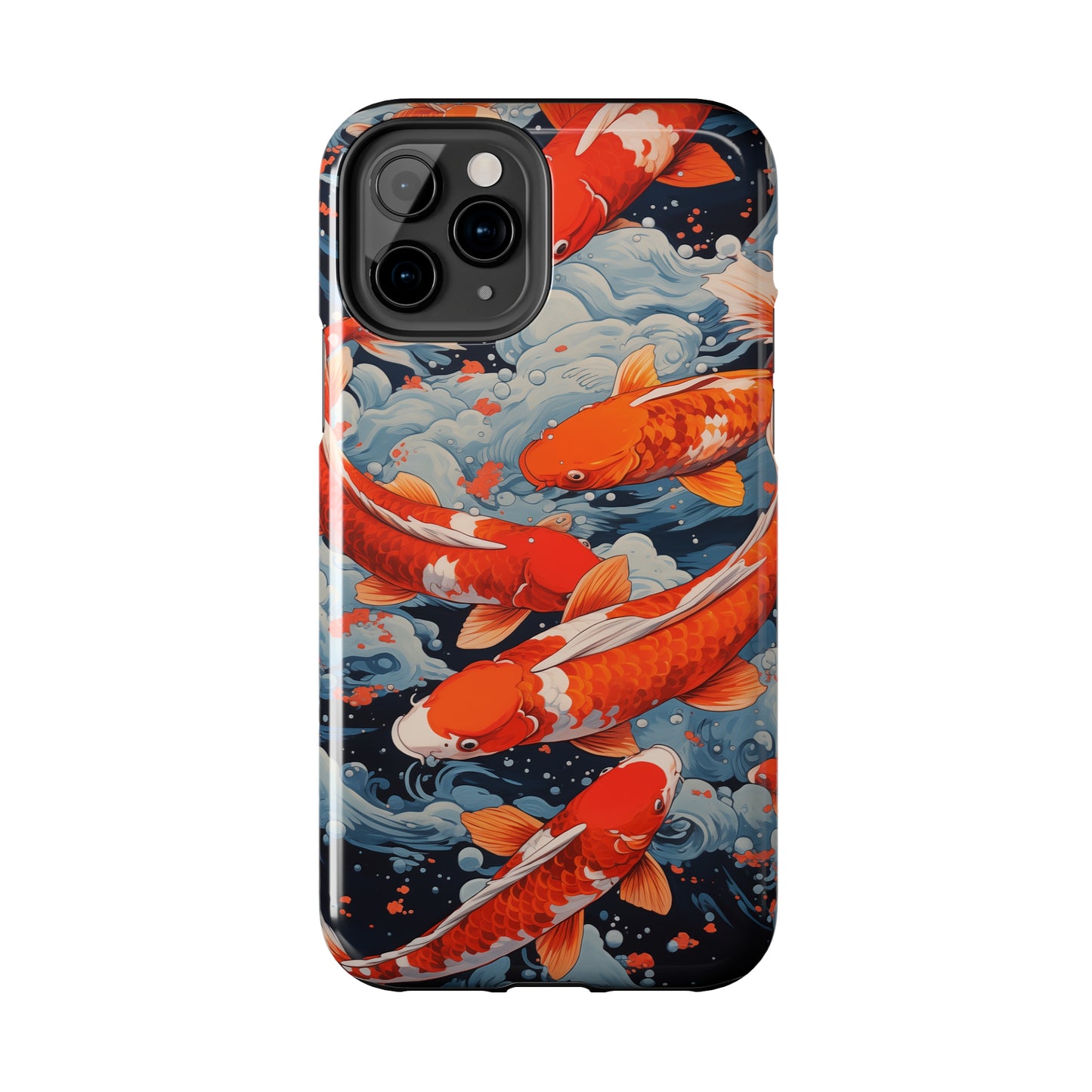 Koi fish #02, iPhone 7, 8, X, 11, 12, 13, 14, 15+ case.