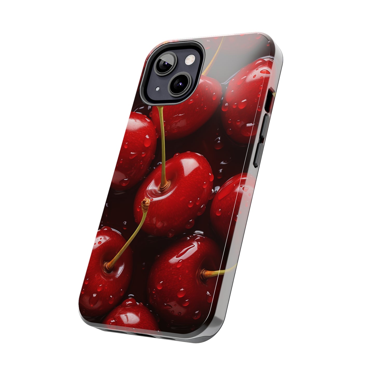 Cherries #07, iPhone 7, 8, X, 11, 12, 13, 14, 15+ case.