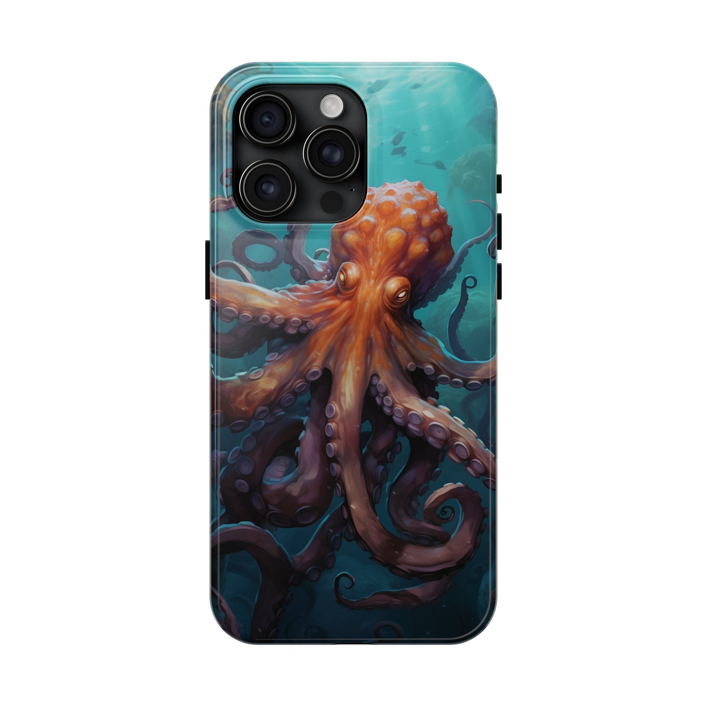 Octopus #02, iPhone 7, 8, X, 11, 12, 13, 14, 15+ case.