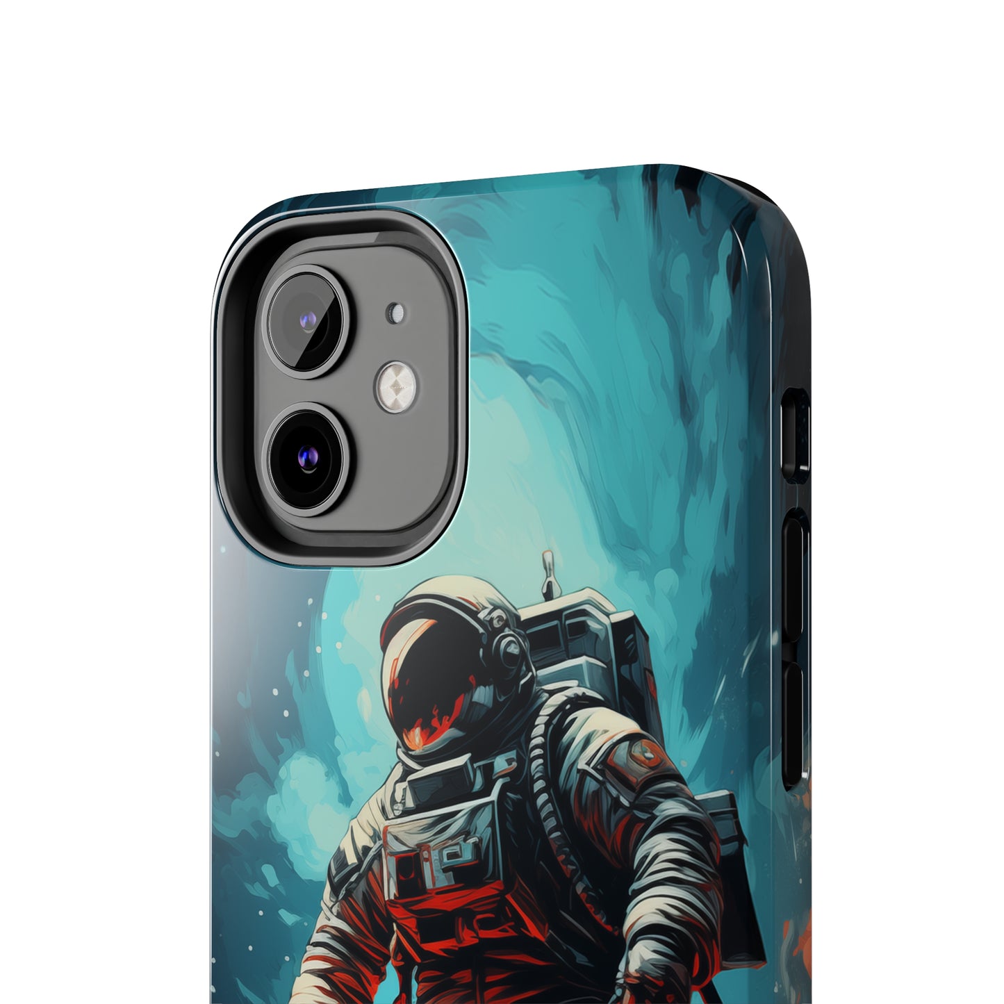 Astronaut #01, iPhone 7, 8, X, 11, 12, 13, 14, 15+ case.