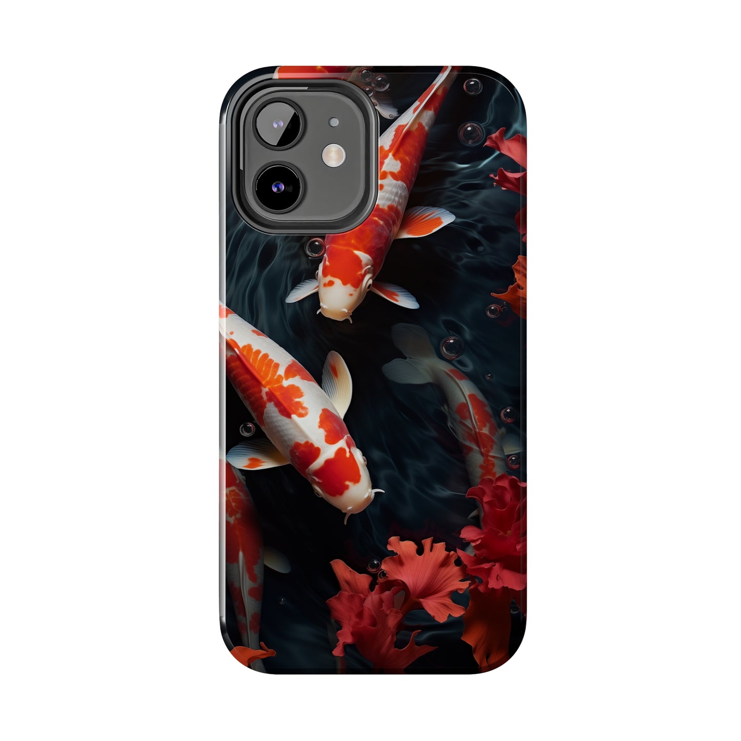 Koi fish #05, iPhone 7, 8, X, 11, 12, 13, 14, 15+ case.