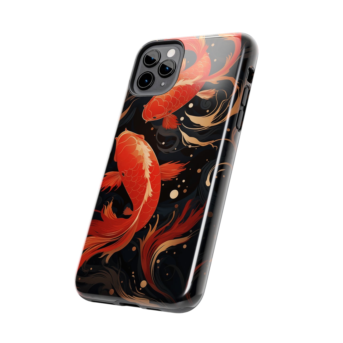 Koi fish #03, iPhone 7, 8, X, 11, 12, 13, 14, 15+ case.