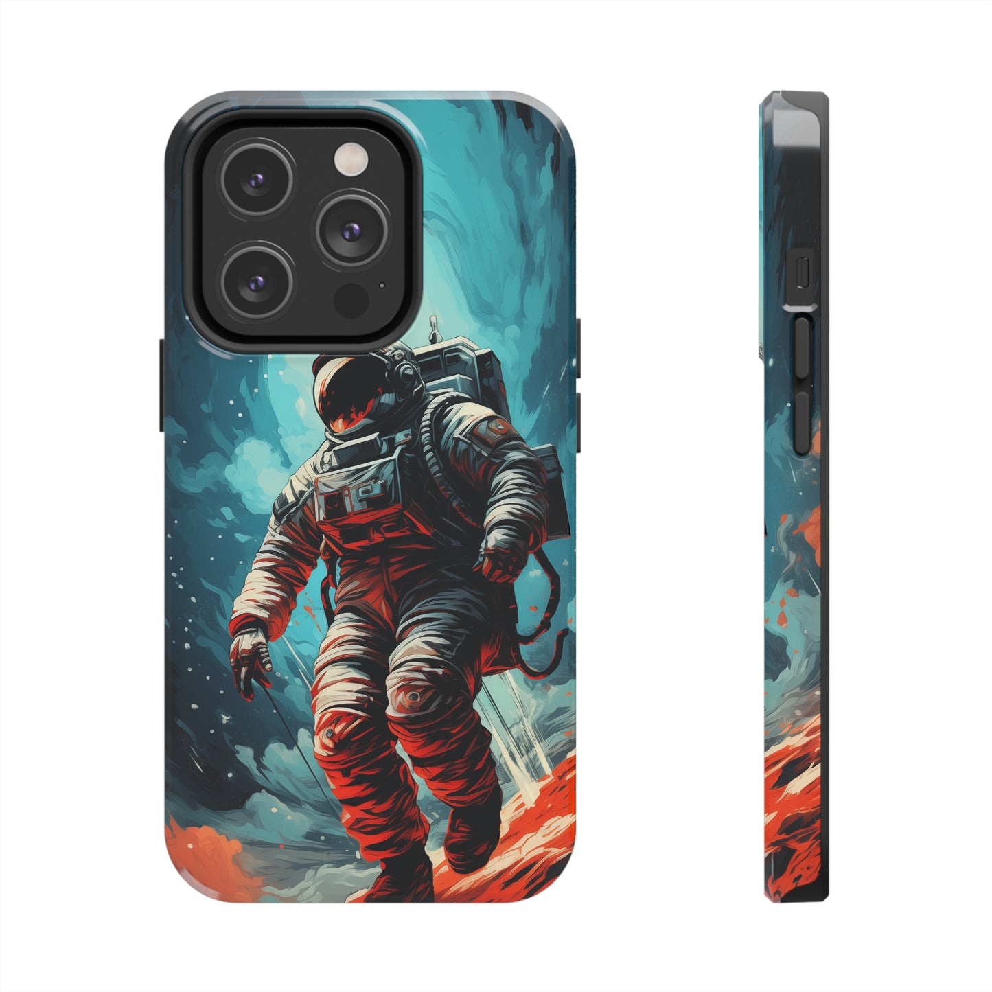 Astronaut #01, iPhone 7, 8, X, 11, 12, 13, 14, 15+ case.