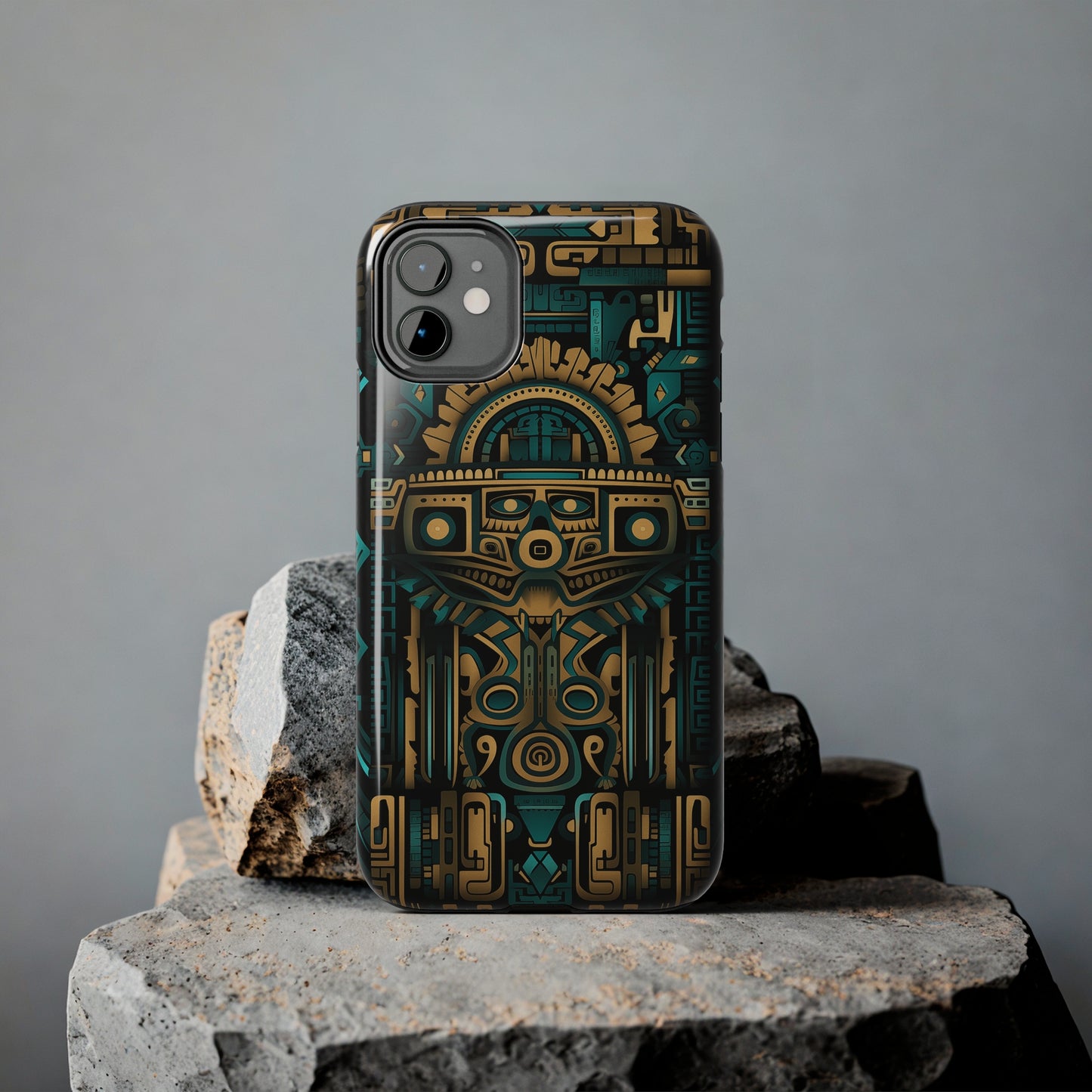 Aztec Vibes, iPhone 7, 8, X, 11, 12, 13, 14, 15+ case.