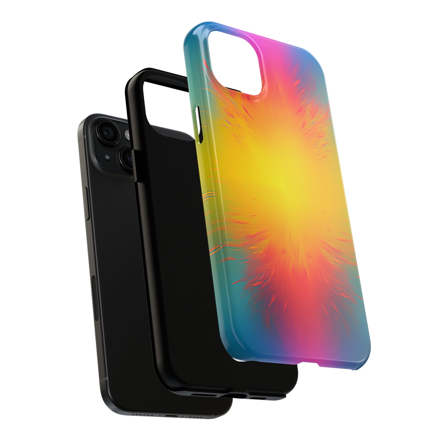 Abstract Colorful Blur #03, iPhone 7, 8, X, 11, 12, 13, 14, 15+ case.