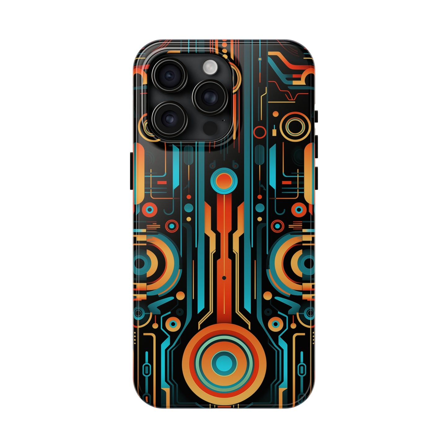 Futuristic #08, iPhone 7, 8, X, 11, 12, 13, 14, 15+ case.