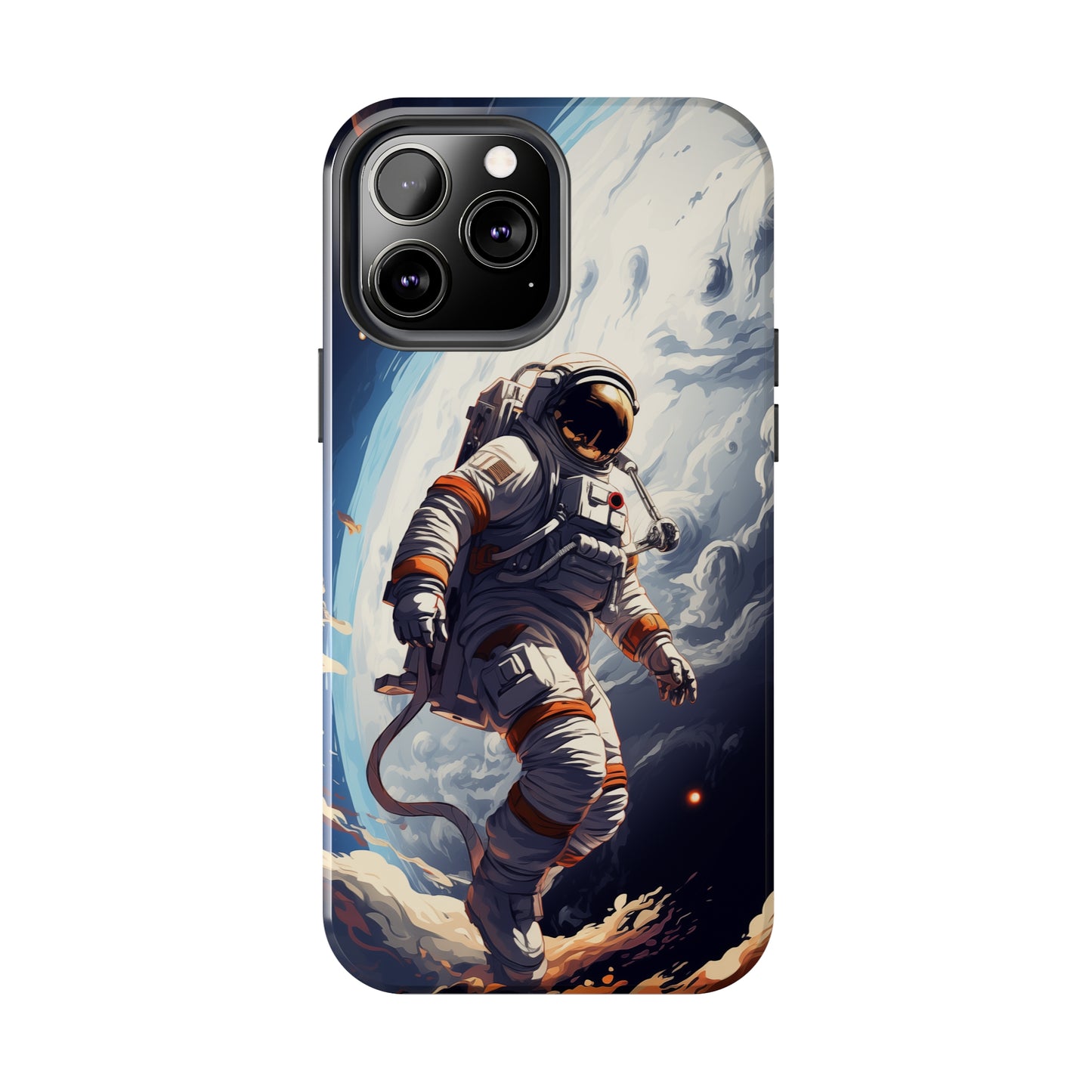 Astronaut #04, iPhone 7, 8, X, 11, 12, 13, 14, 15+ case.