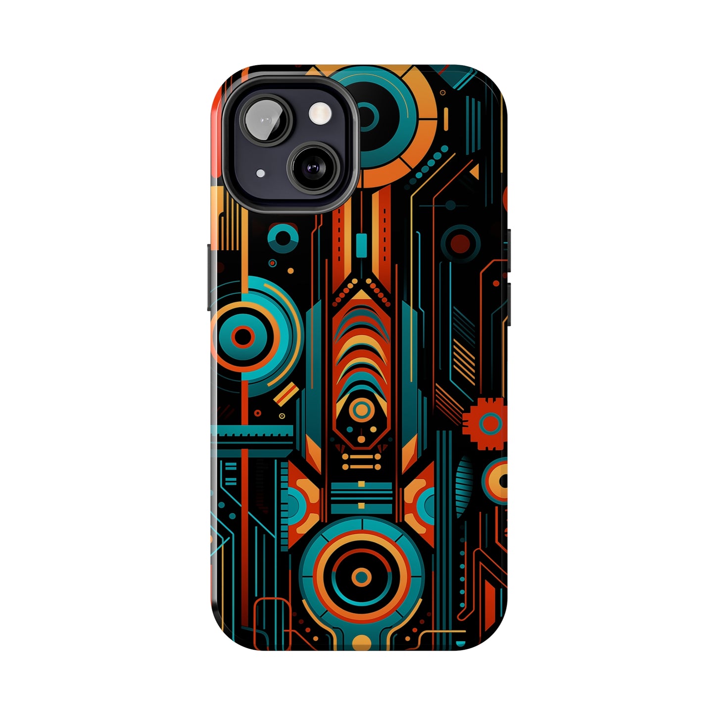 Futuristic #07, iPhone 7, 8, X, 11, 12, 13, 14, 15+ case.