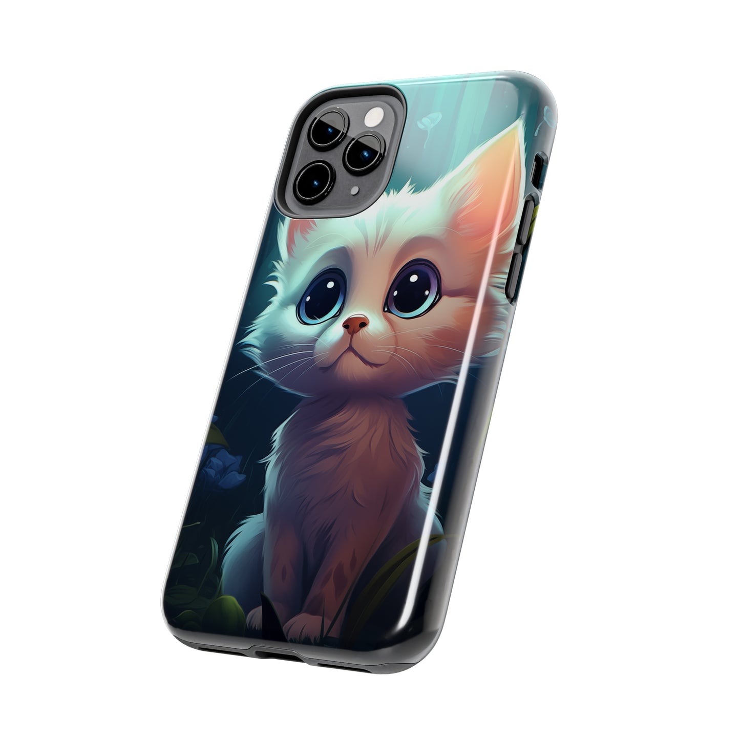 Kitten, iPhone 7, 8, X, 11, 12, 13, 14, 15+ case.