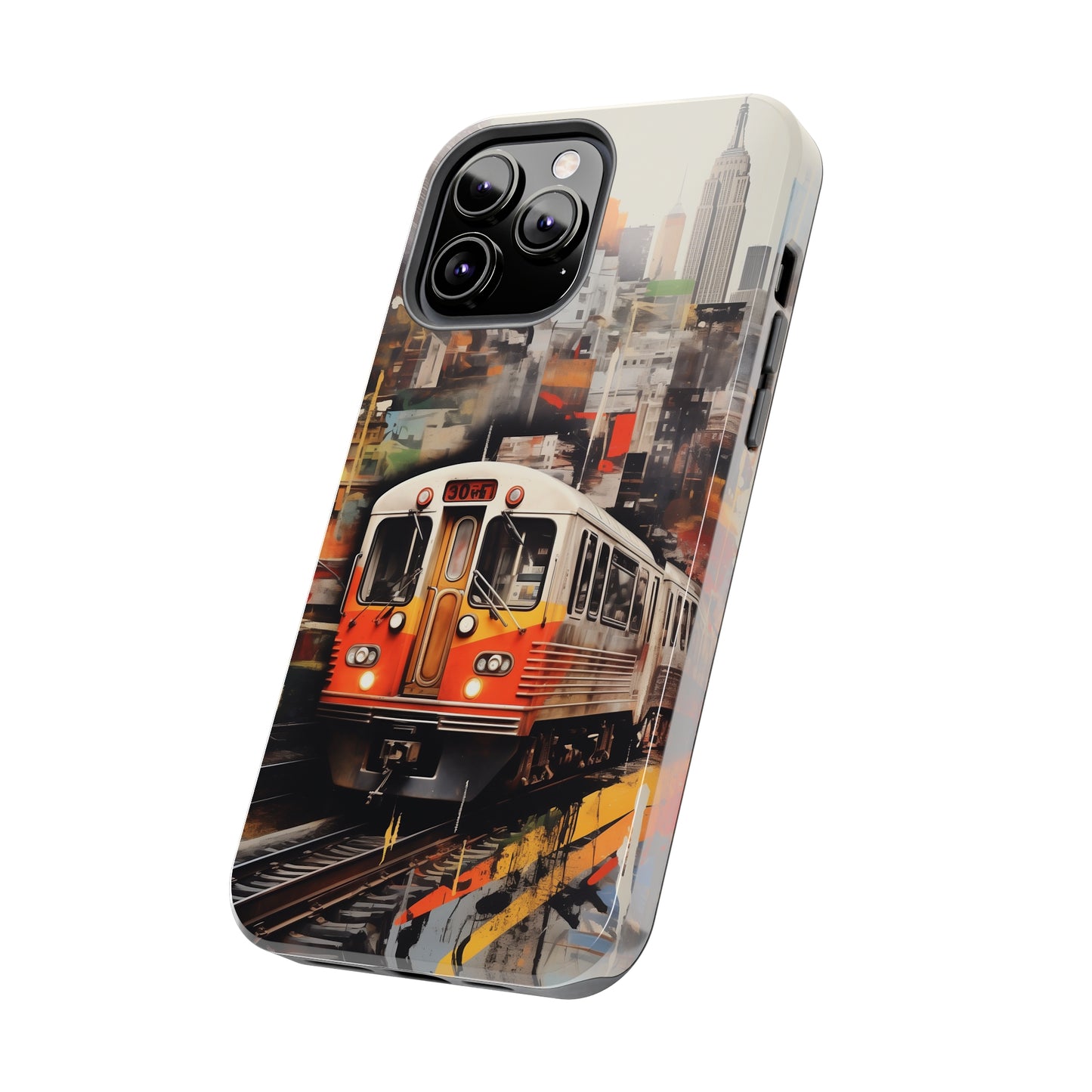 New York City, subway, iPhone 7, 8, X, 11, 12, 13, 14, 15+ case.