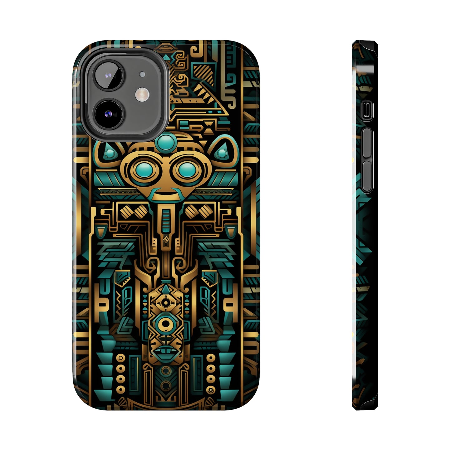 Aztec Vibes #03, iPhone 7, 8, X, 11, 12, 13, 14, 15+ case.