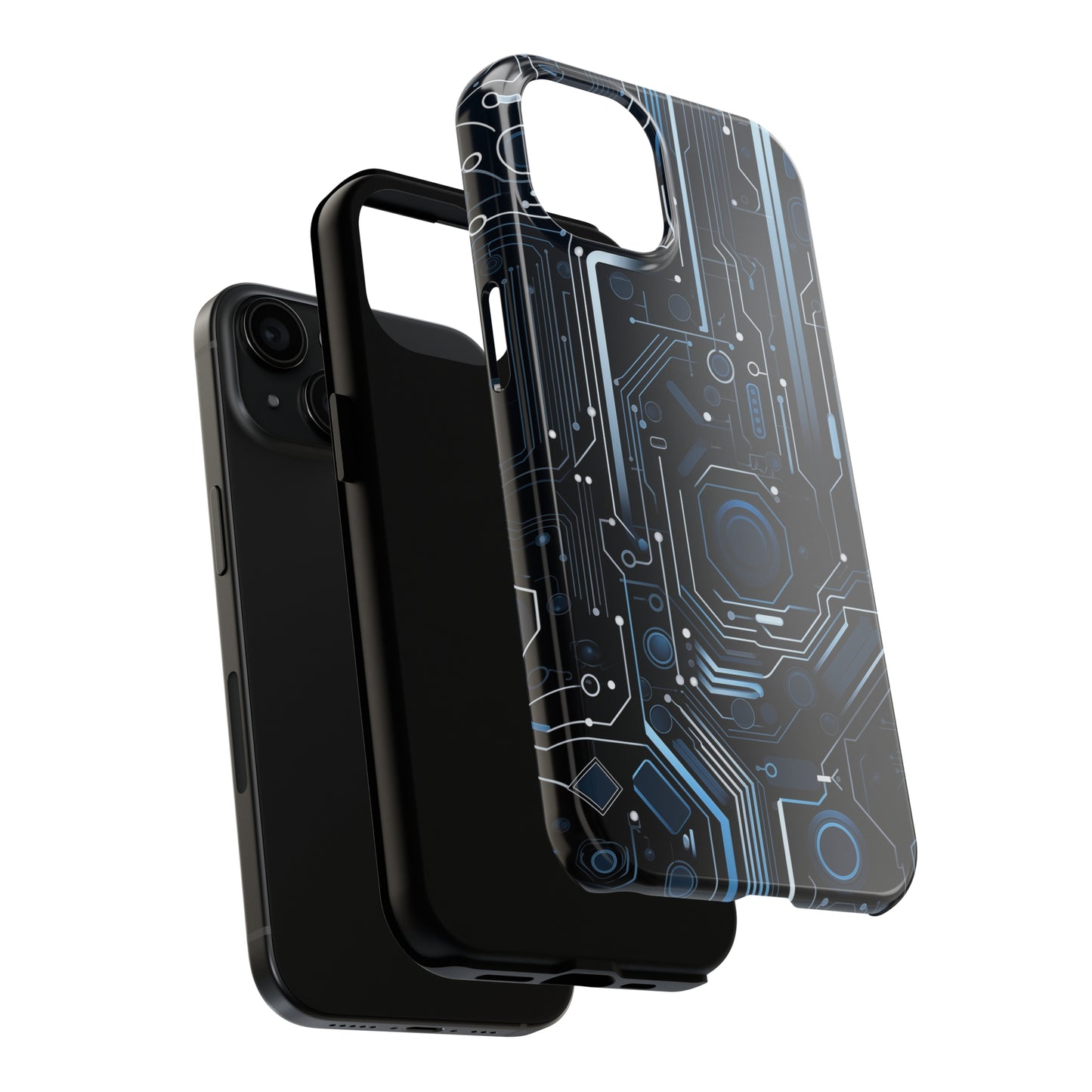 Futuristic #09, iPhone 7, 8, X, 11, 12, 13, 14, 15+ case.