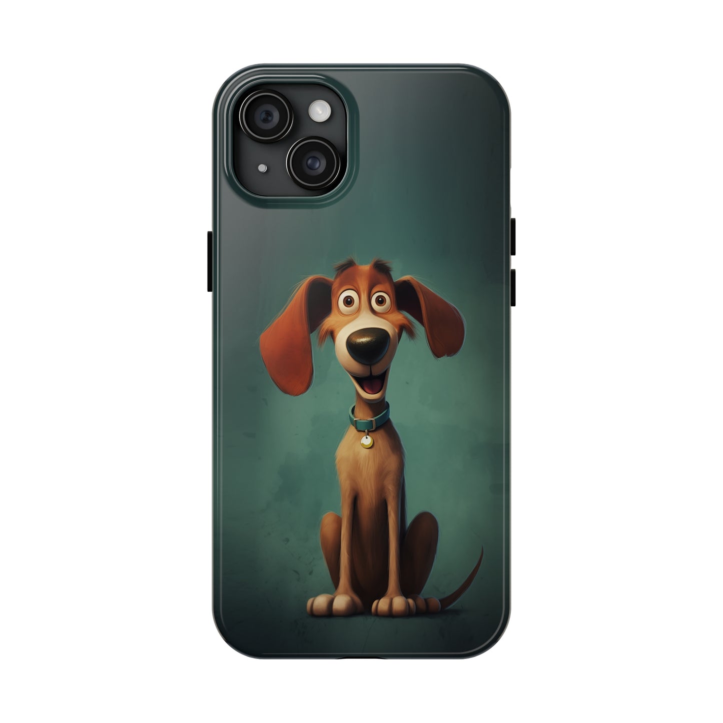 Hux, Cartoon Dog, iPhone 7, 8, X, 11, 12, 13, 14, 15+ case.