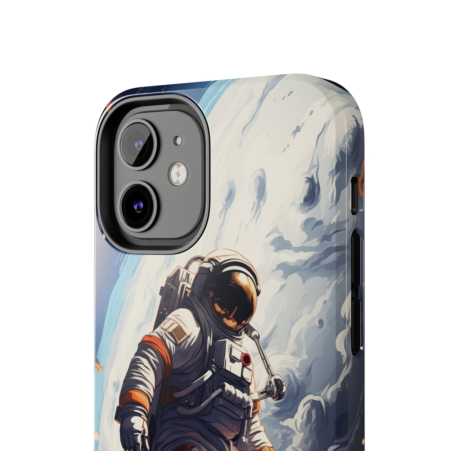 Astronaut #04, iPhone 7, 8, X, 11, 12, 13, 14, 15+ case.