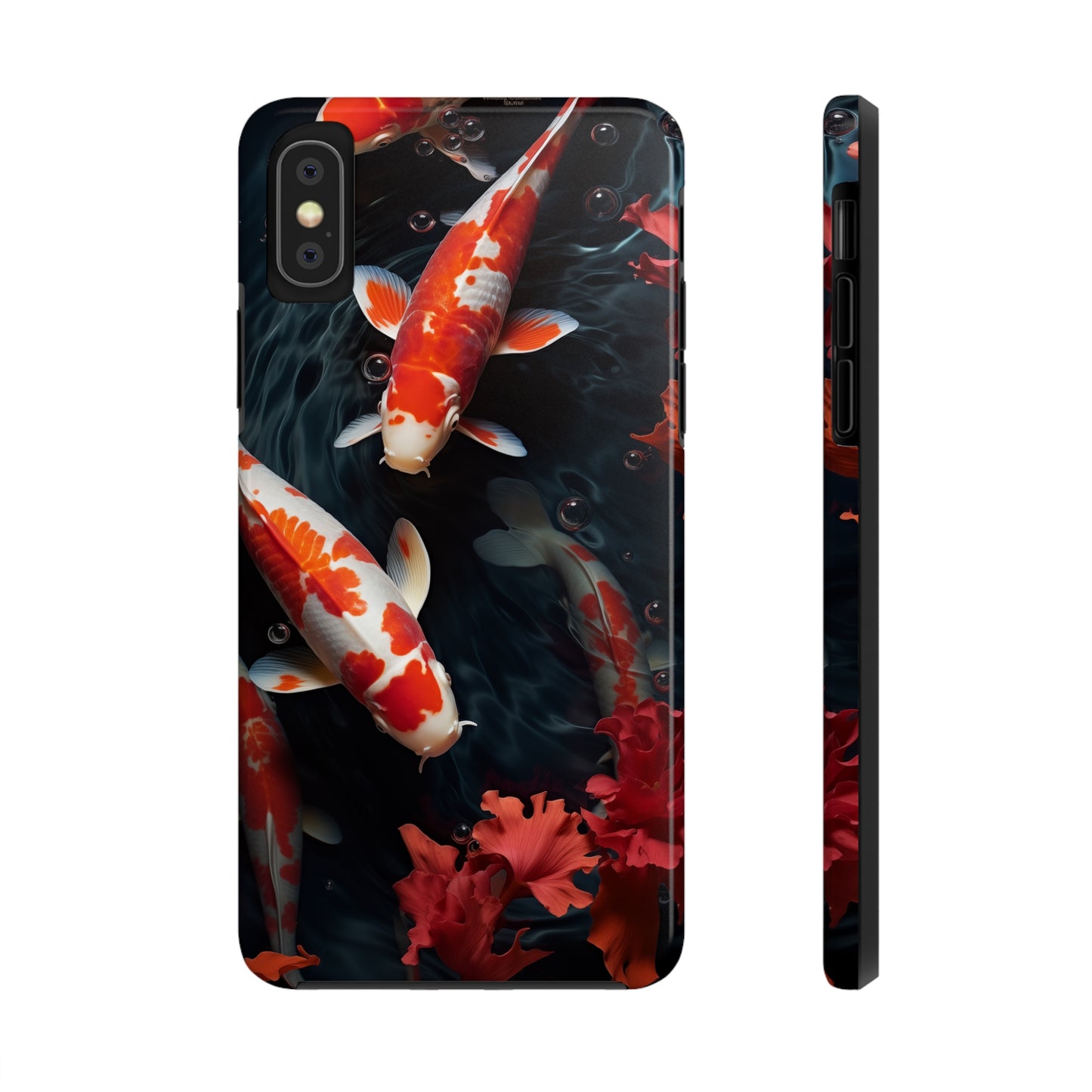 Koi fish #05, iPhone 7, 8, X, 11, 12, 13, 14, 15+ case.