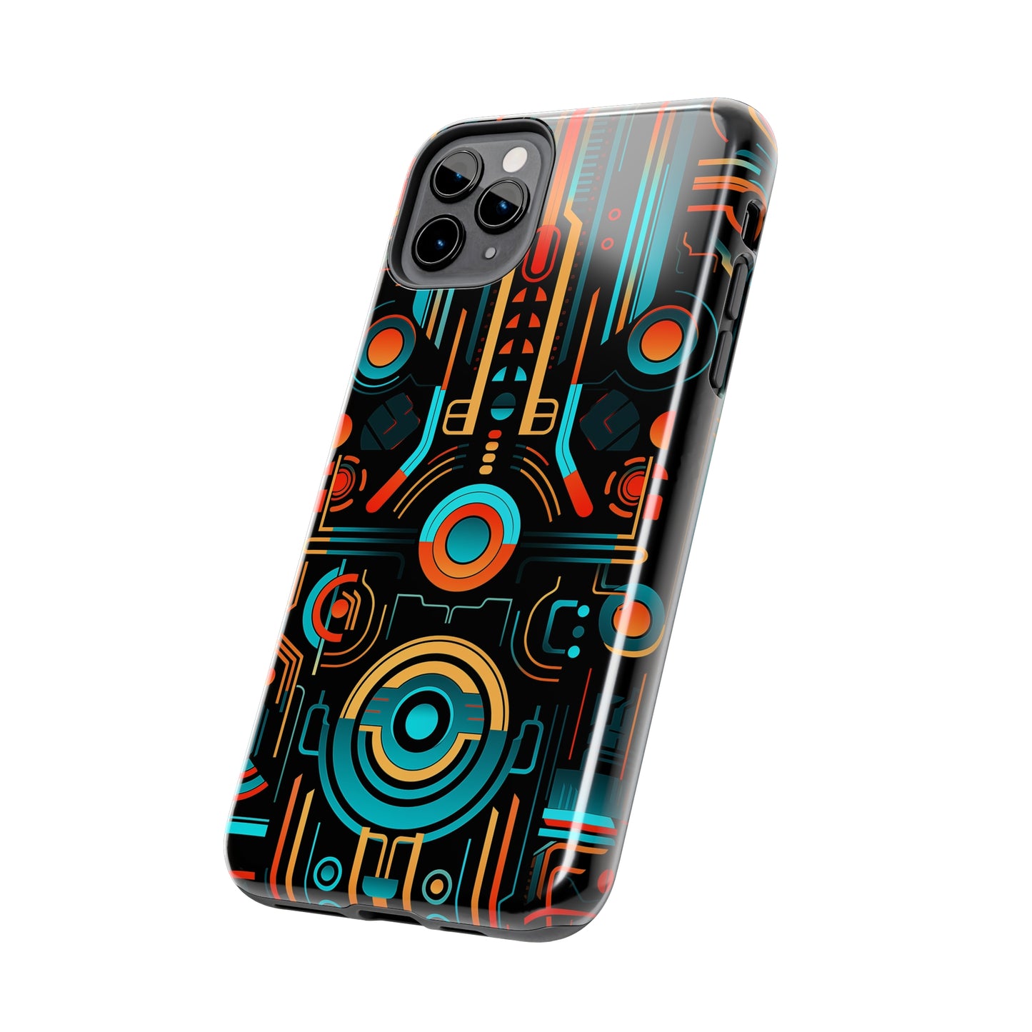 Futuristic #06, iPhone 7, 8, X, 11, 12, 13, 14, 15+ case.