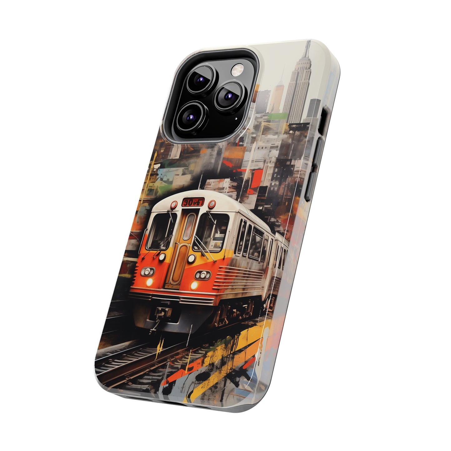 New York City, subway, iPhone 7, 8, X, 11, 12, 13, 14, 15+ case.