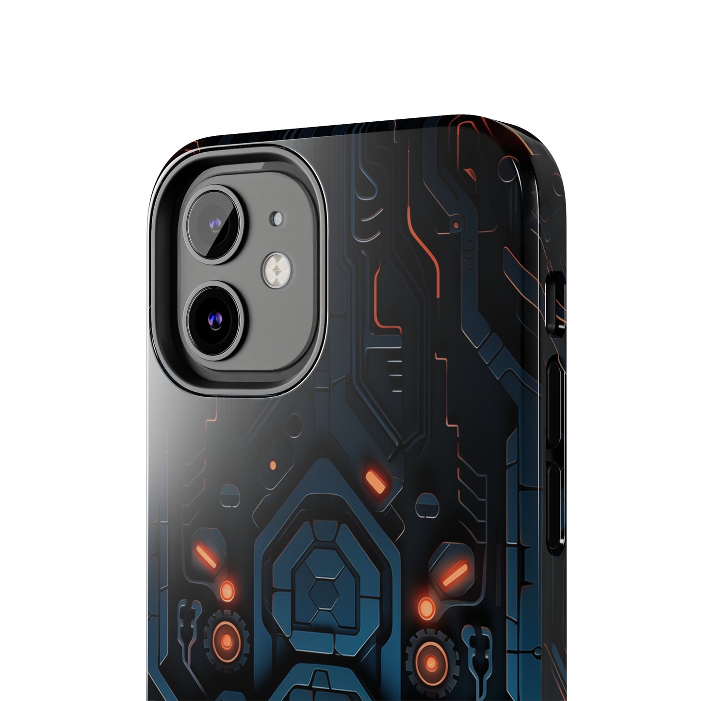 Futuristic #02, iPhone 7, 8, X, 11, 12, 13, 14, 15+ case.